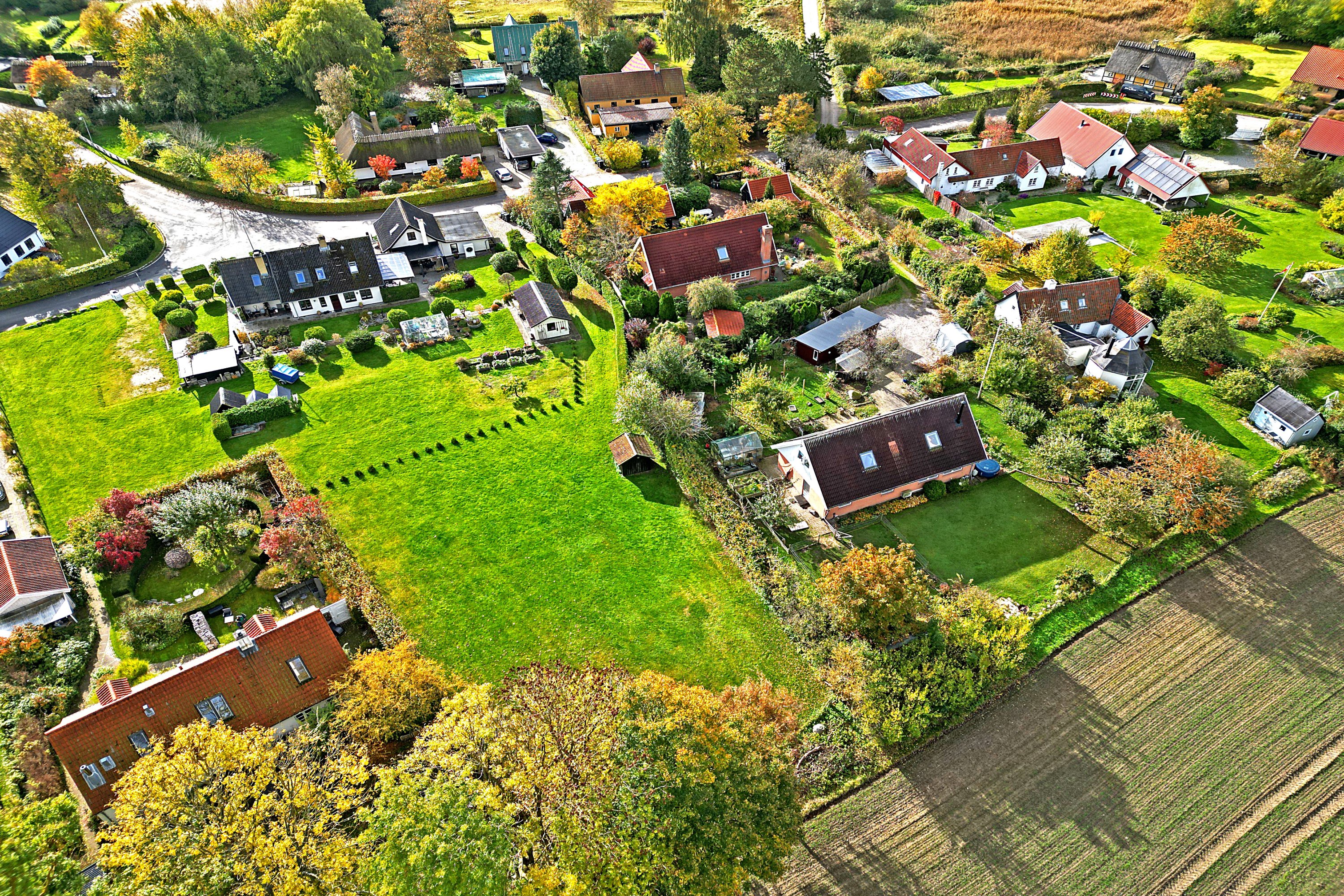 Fremhævet luftfoto billede i fuldskærmstilstand. Billede af Karlebovej 46, Karlebo, 2980 Kokkedal