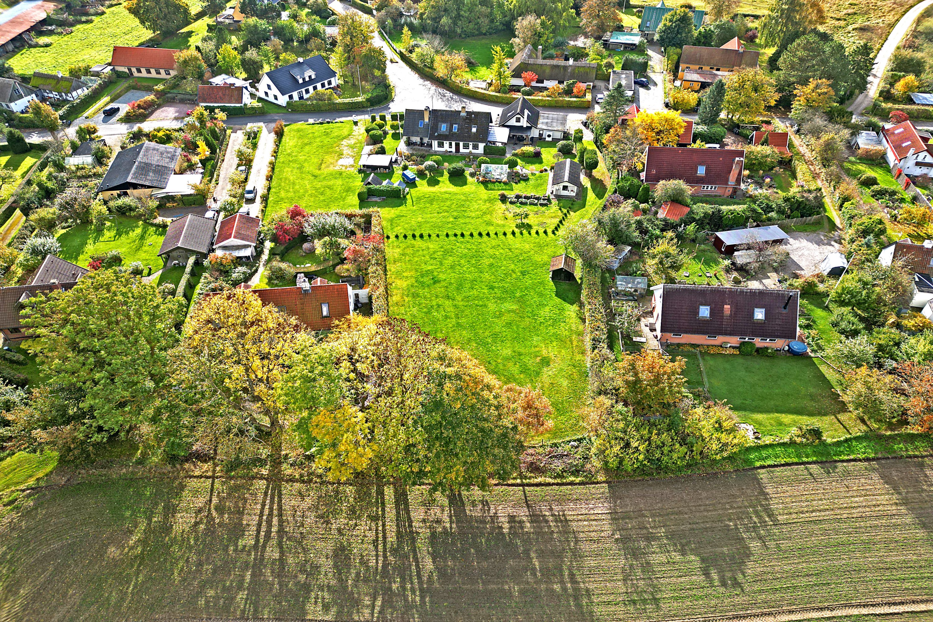 Fremhævet luftfoto billede i fuldskærmstilstand. Billede af Karlebovej 46, Karlebo, 2980 Kokkedal