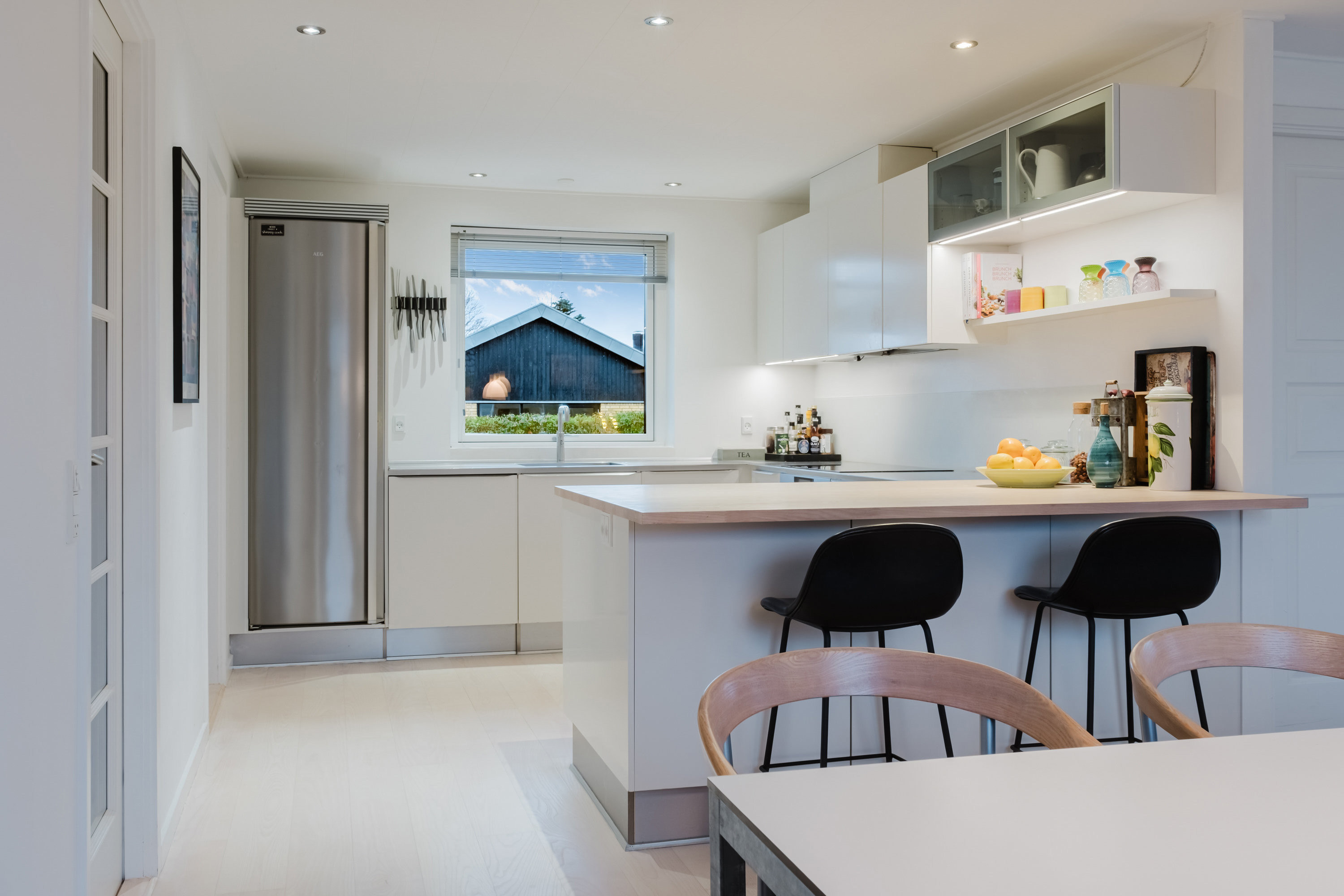 Fremhævet køkken billede i fuldskærmstilstand. Billede af H C Lumbyes Vej 53, Strib, 5500 Middelfart