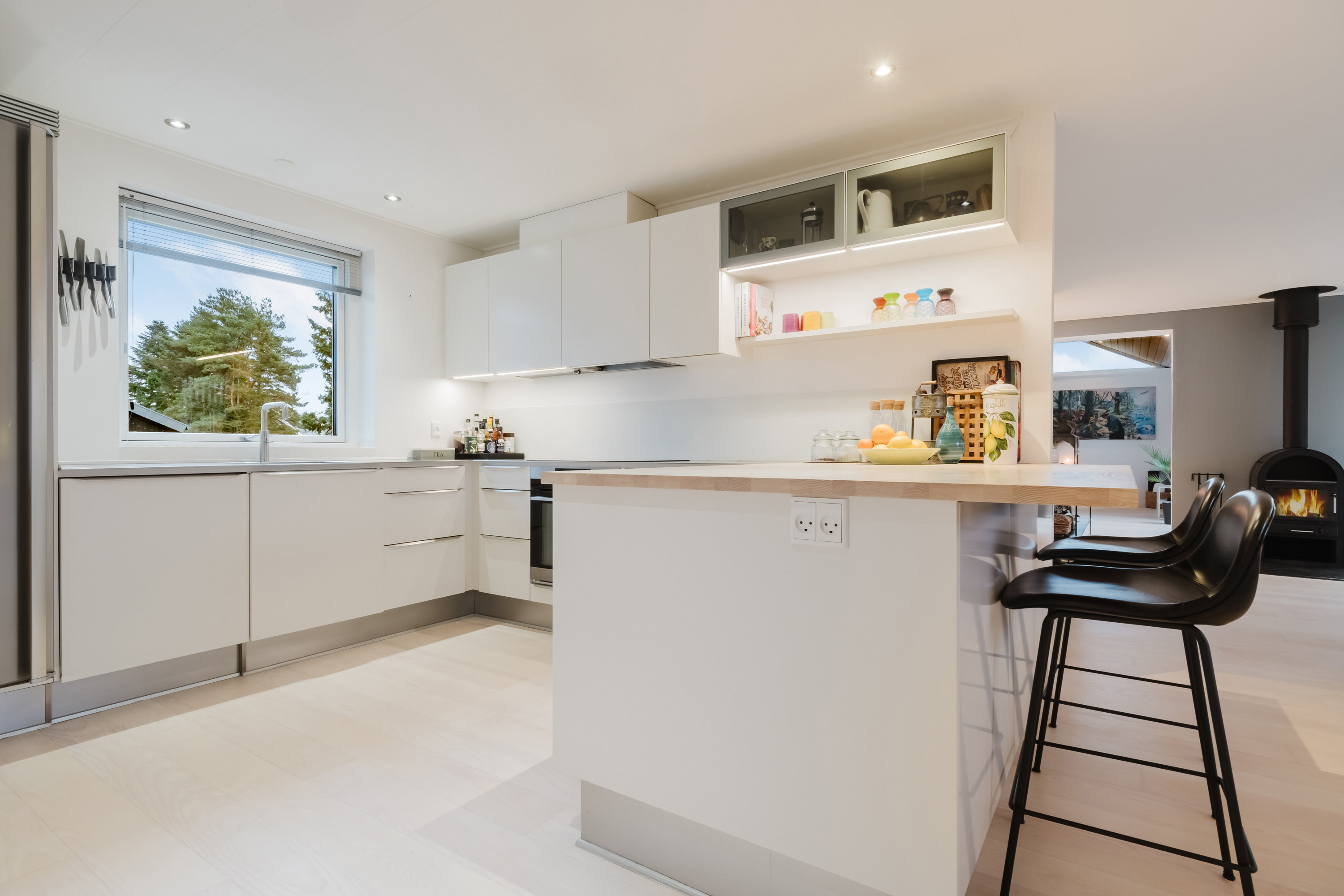 Miniaturebillede 2: køkken. Billede af H C Lumbyes Vej 53, Strib, 5500 Middelfart