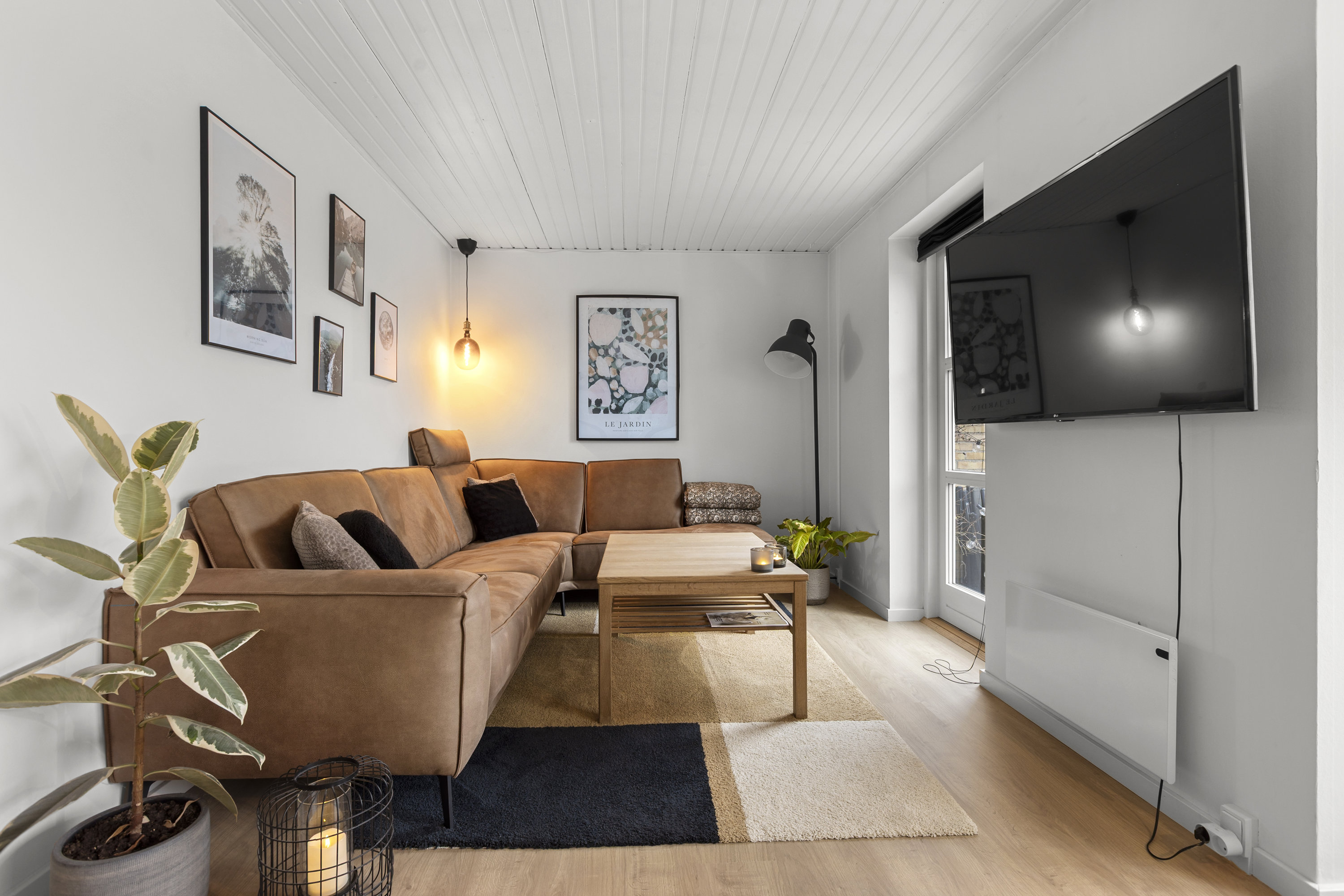 Fremhævet stue billede i fuldskærmstilstand. Billede af Benløse Skel 4D, Benløse, 4100 Ringsted