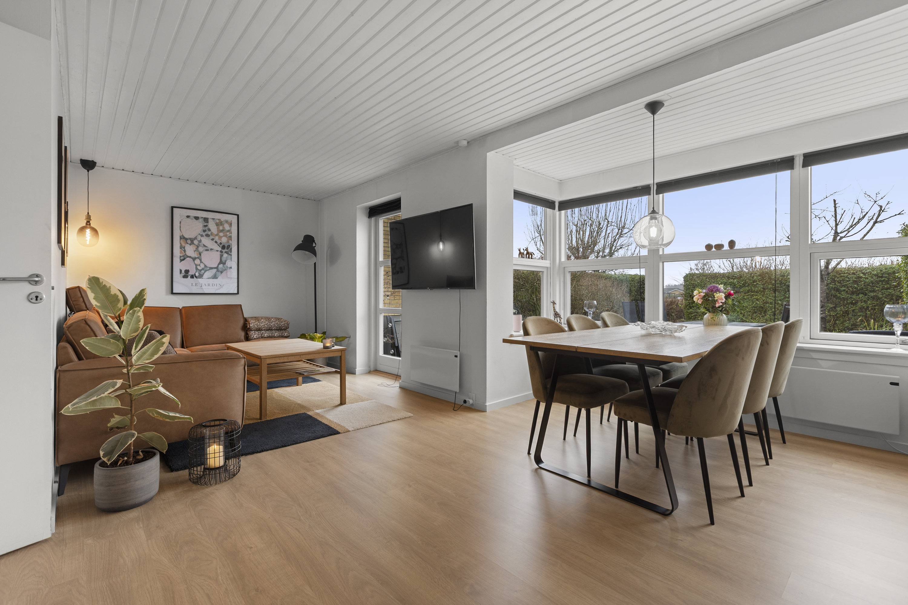 Fremhævet stue billede i fuldskærmstilstand. Billede af Benløse Skel 4D, Benløse, 4100 Ringsted