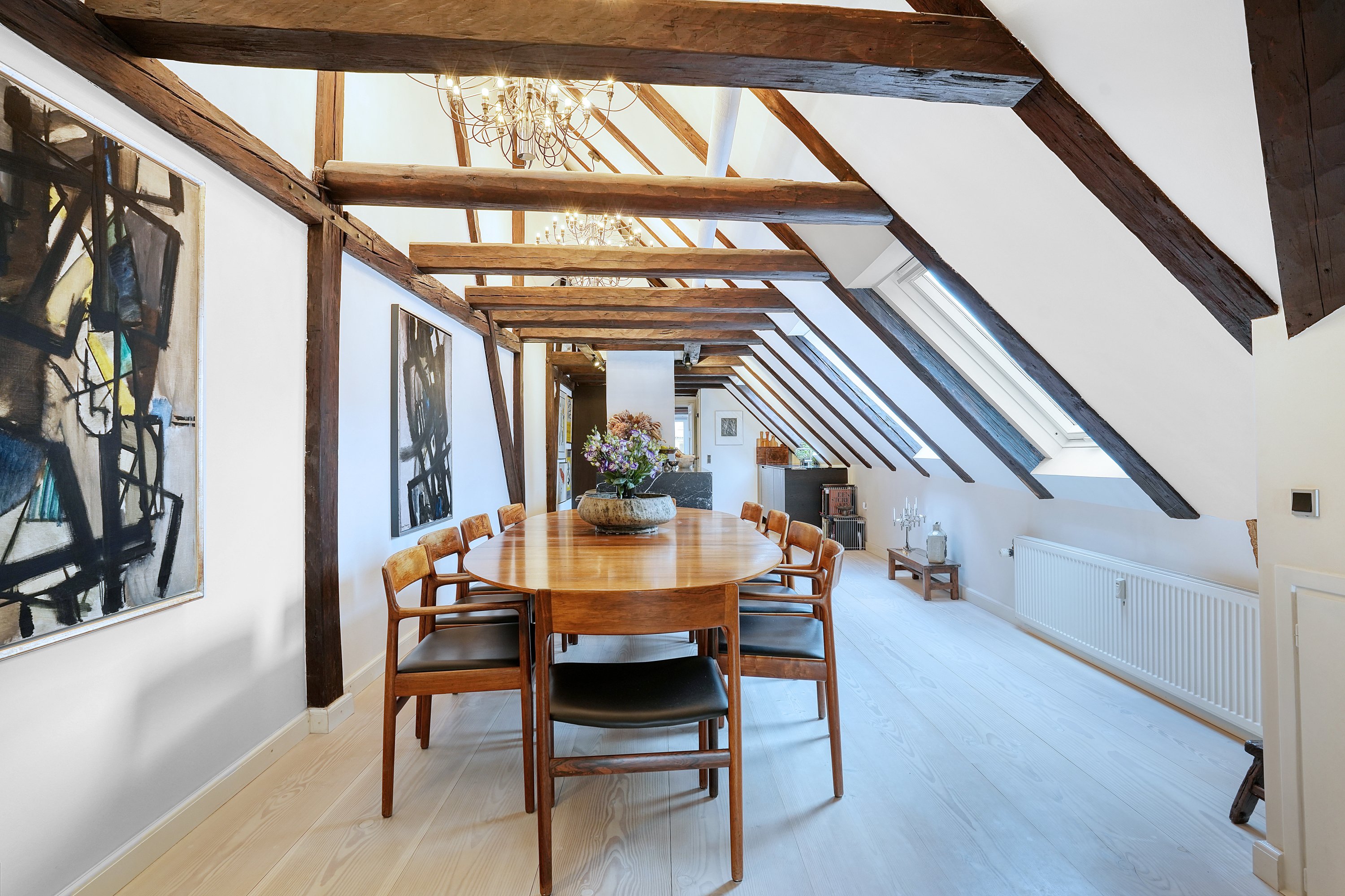 Fremhævet spisestue billede i fuldskærmstilstand. Billede af Store Kongensgade 67A, 4. th., 1264 København K