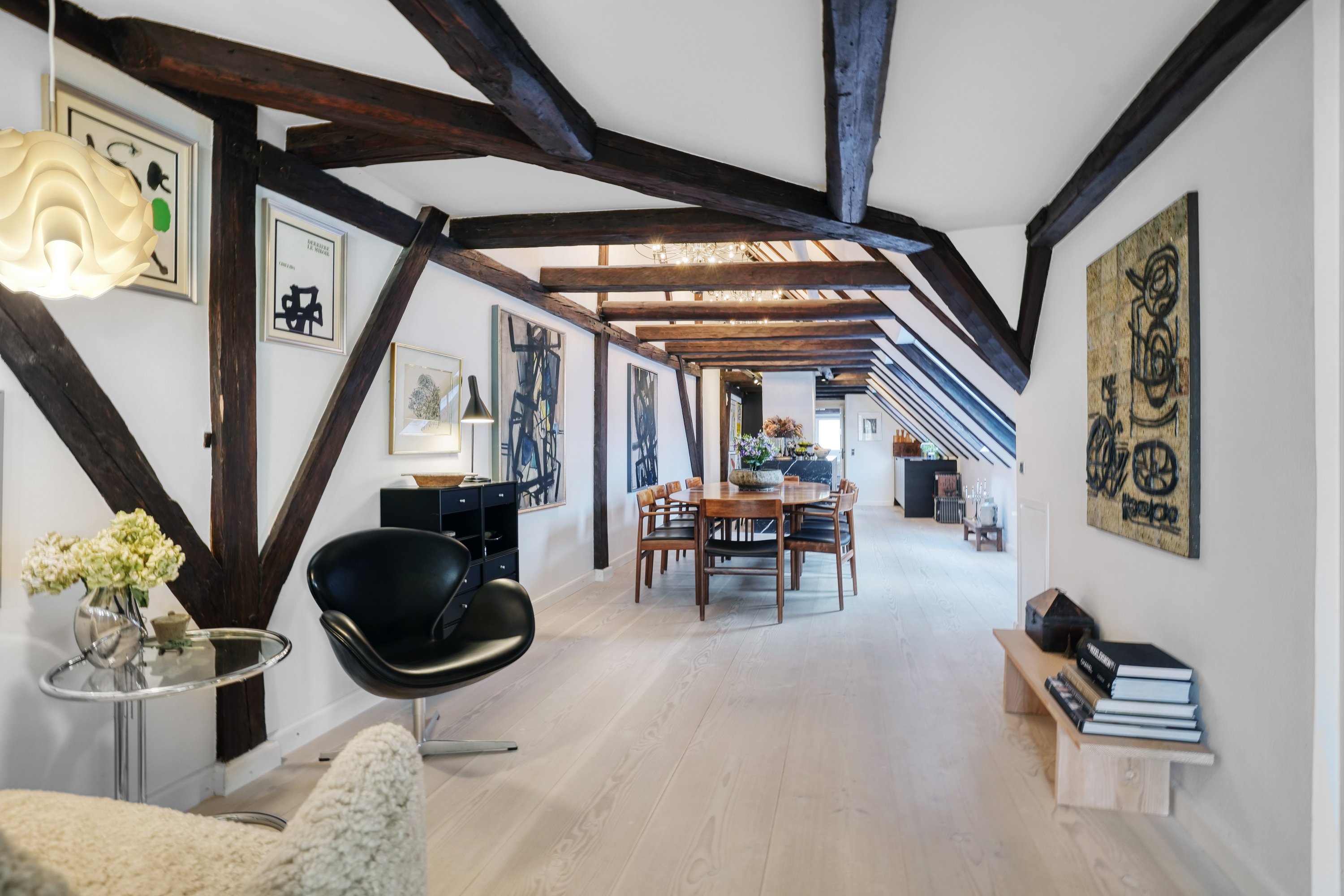 Fremhævet spisestue billede i fuldskærmstilstand. Billede af Store Kongensgade 67A, 4. th., 1264 København K