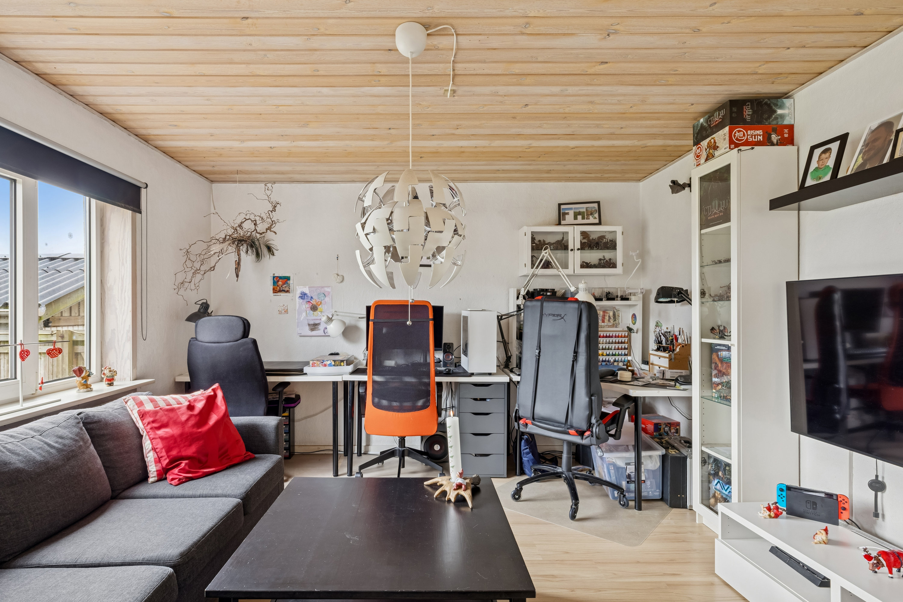 Fremhævet stue billede i fuldskærmstilstand. Billede af Rolighedsvej 9, 9620 Aalestrup