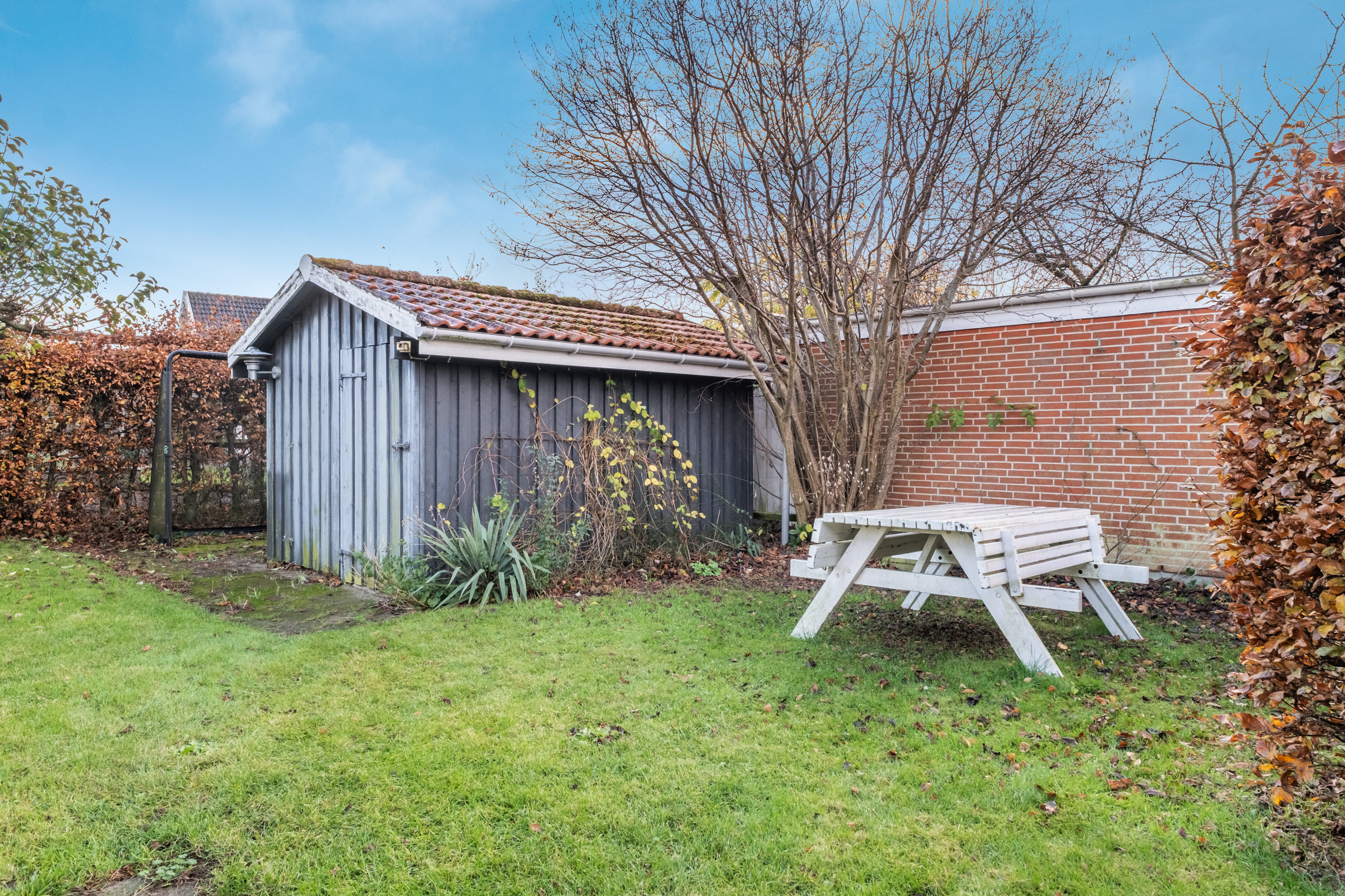 Fremhævet have billede i fuldskærmstilstand. Billede af Chr Dannings Vej 54, Strib, 5500 Middelfart