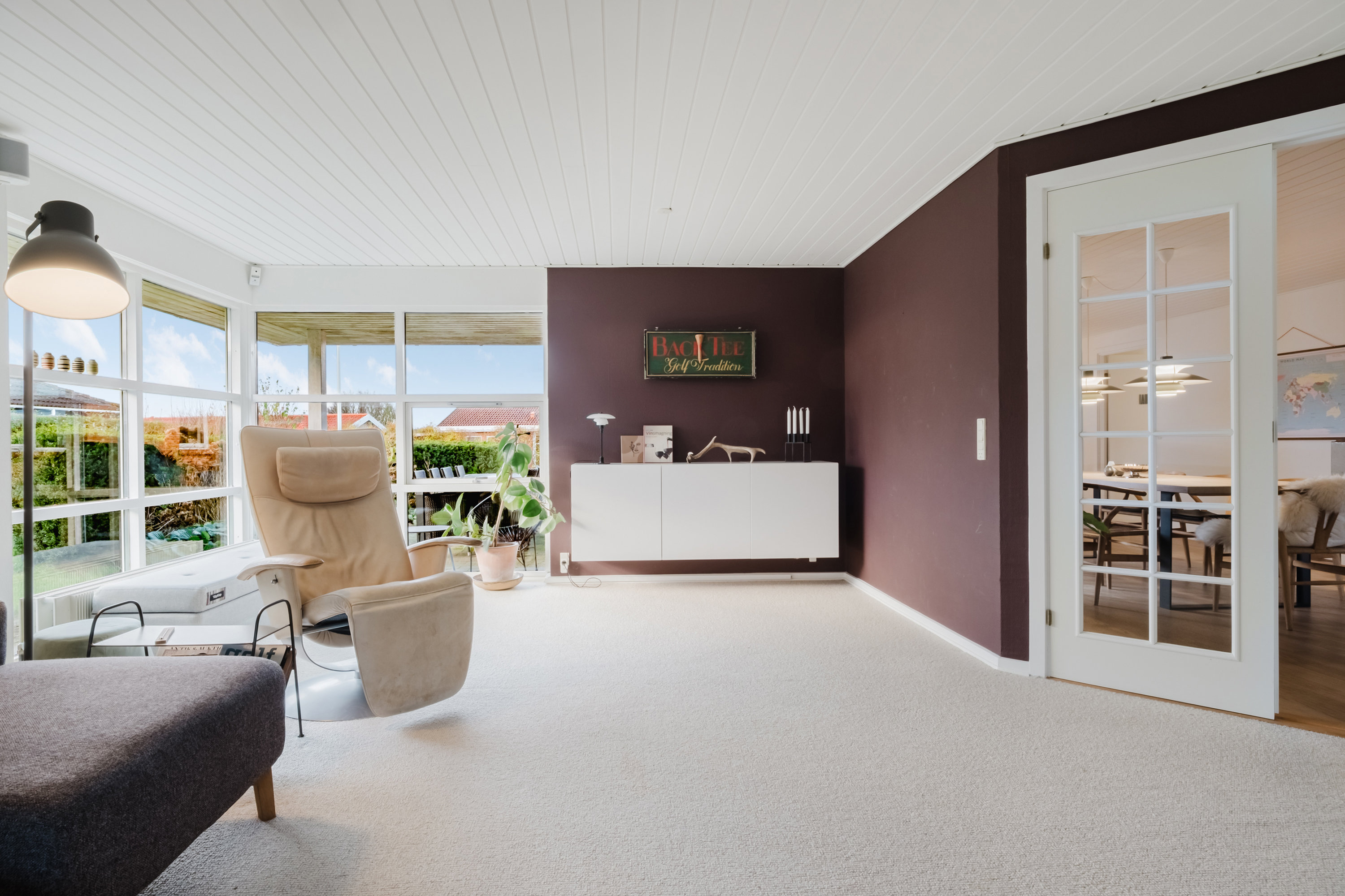 Fremhævet stue billede i fuldskærmstilstand. Billede af Chr Dannings Vej 54, Strib, 5500 Middelfart