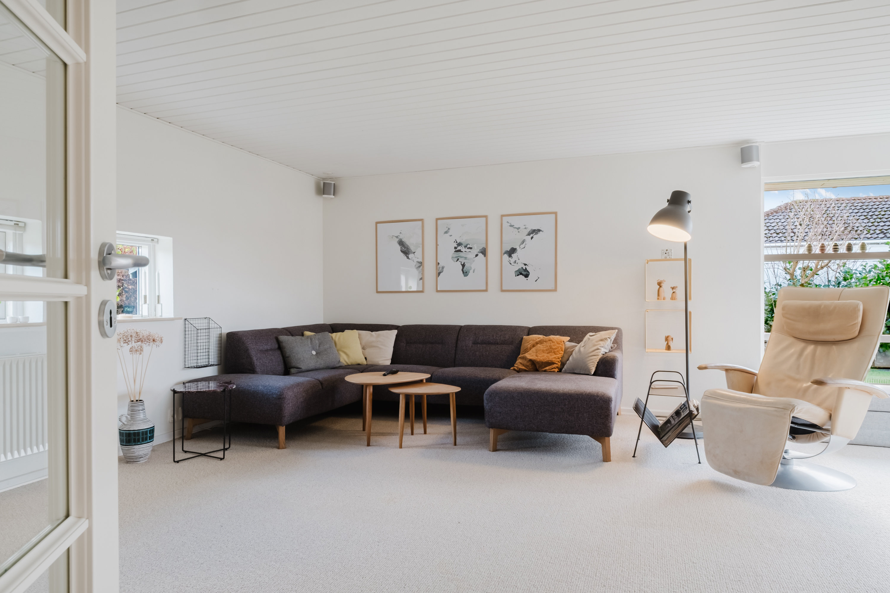 Fremhævet stue billede i fuldskærmstilstand. Billede af Chr Dannings Vej 54, Strib, 5500 Middelfart