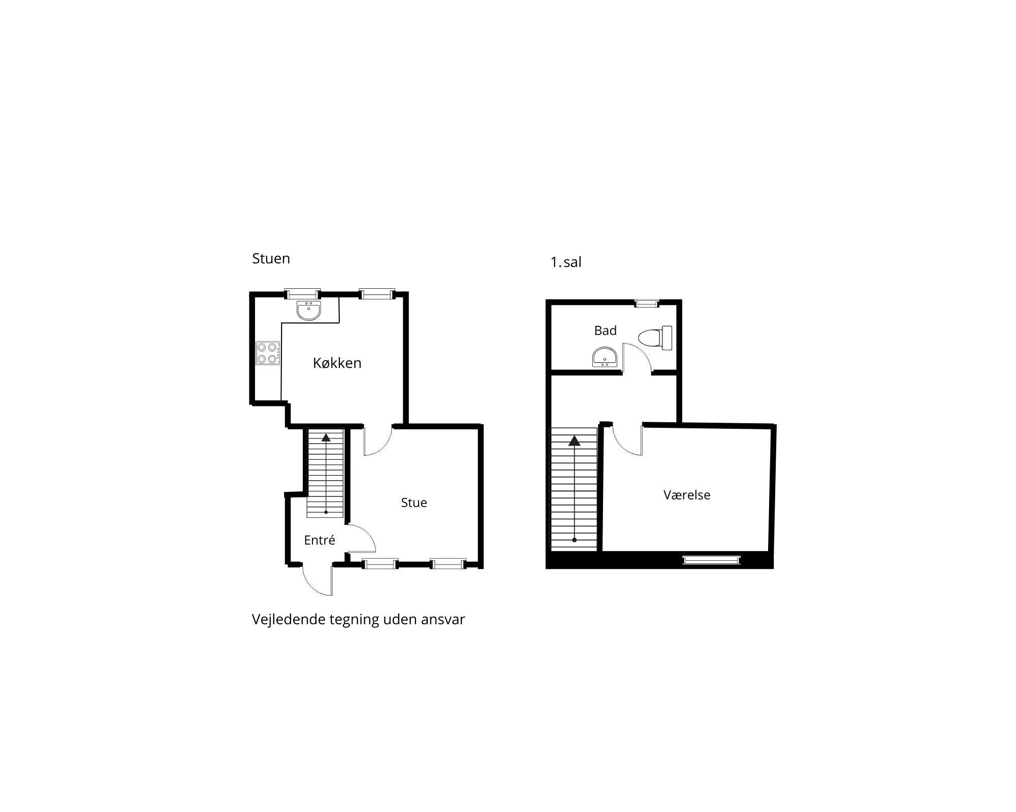 Plantegninger billede af V Strandgade 33B, 6950 Ringkøbing