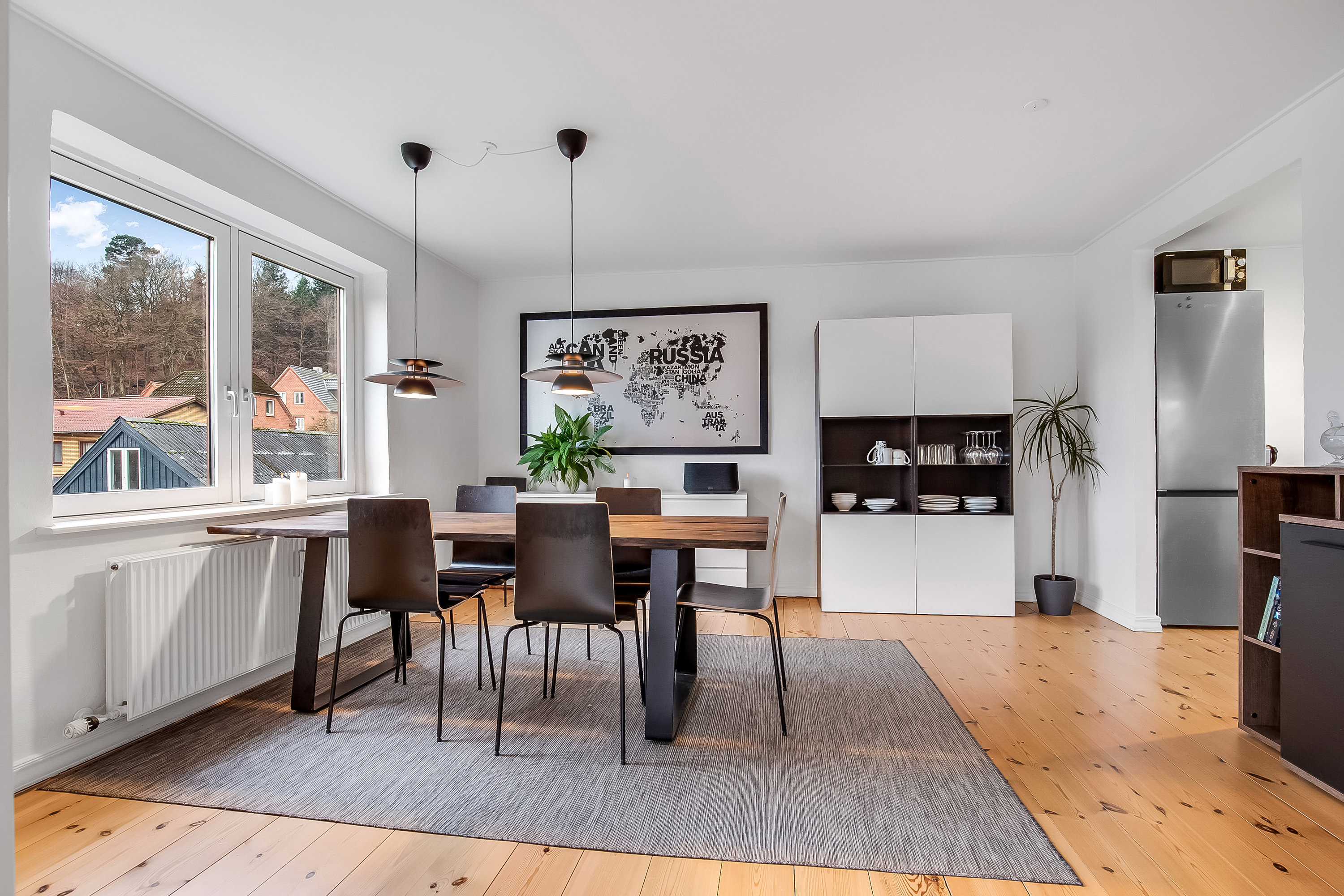 Fremhævet stue billede i fuldskærmstilstand. Billede af Hostrupsvej 1, 1., 7100 Vejle