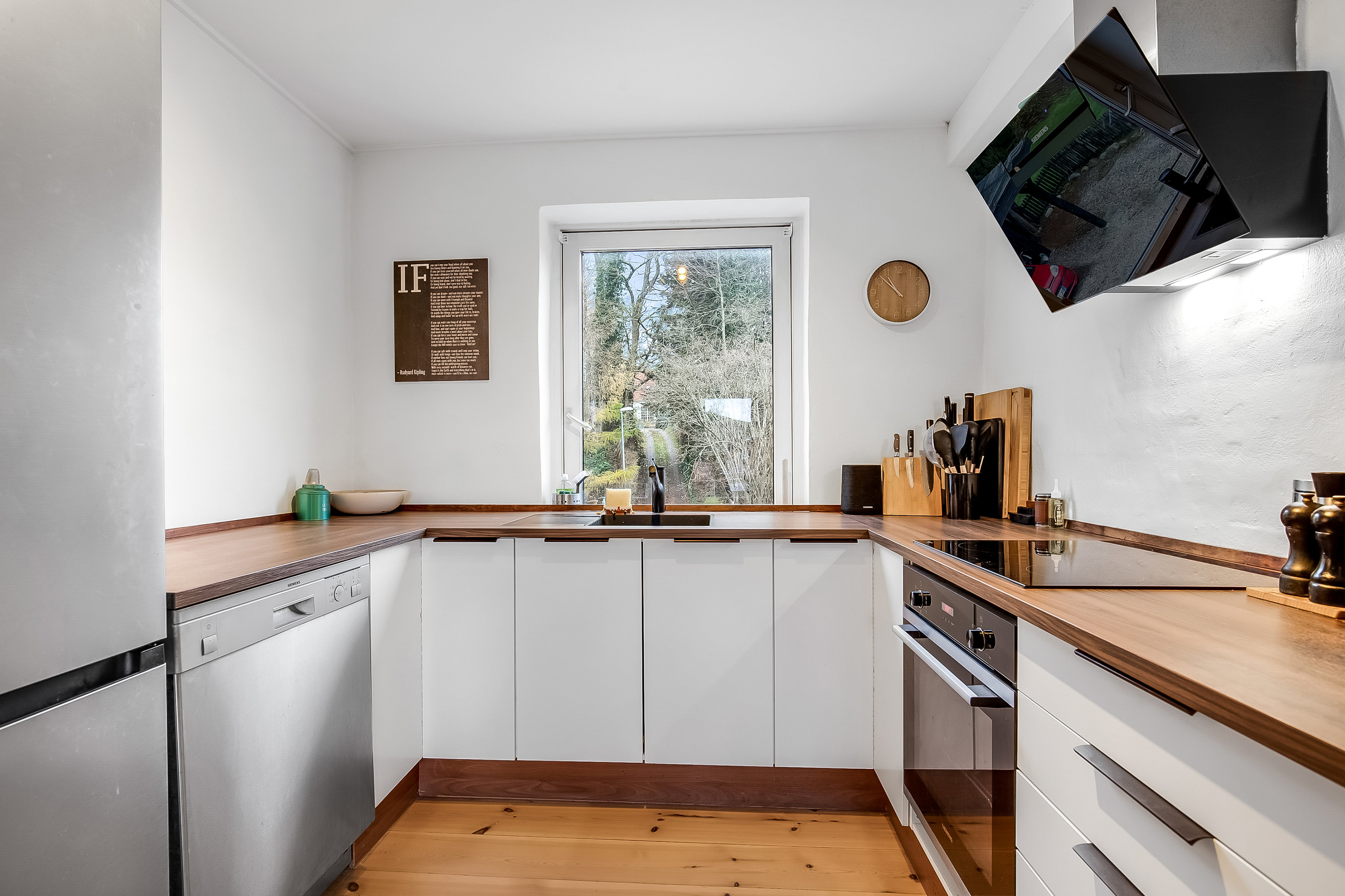 Fremhævet køkken billede i fuldskærmstilstand. Billede af Hostrupsvej 1, 1., 7100 Vejle