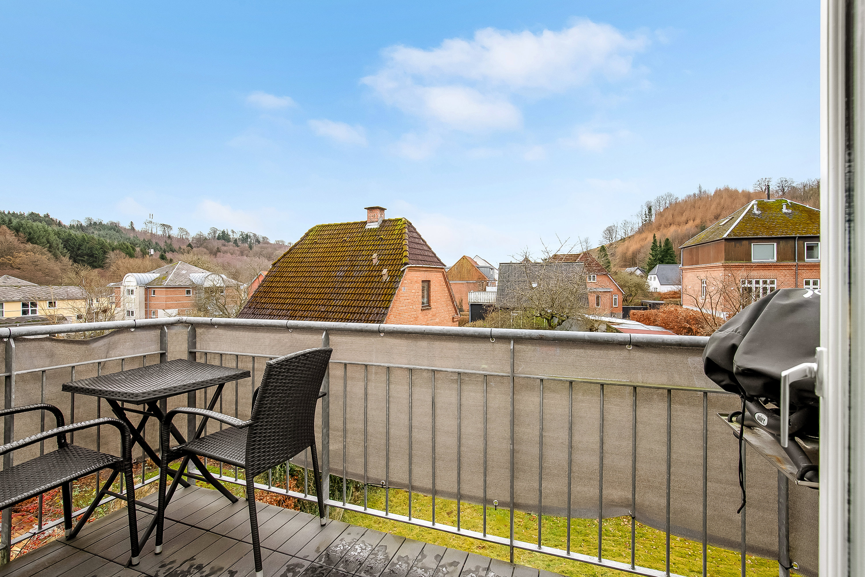 Fremhævet altan billede i fuldskærmstilstand. Billede af Hostrupsvej 1, 1., 7100 Vejle