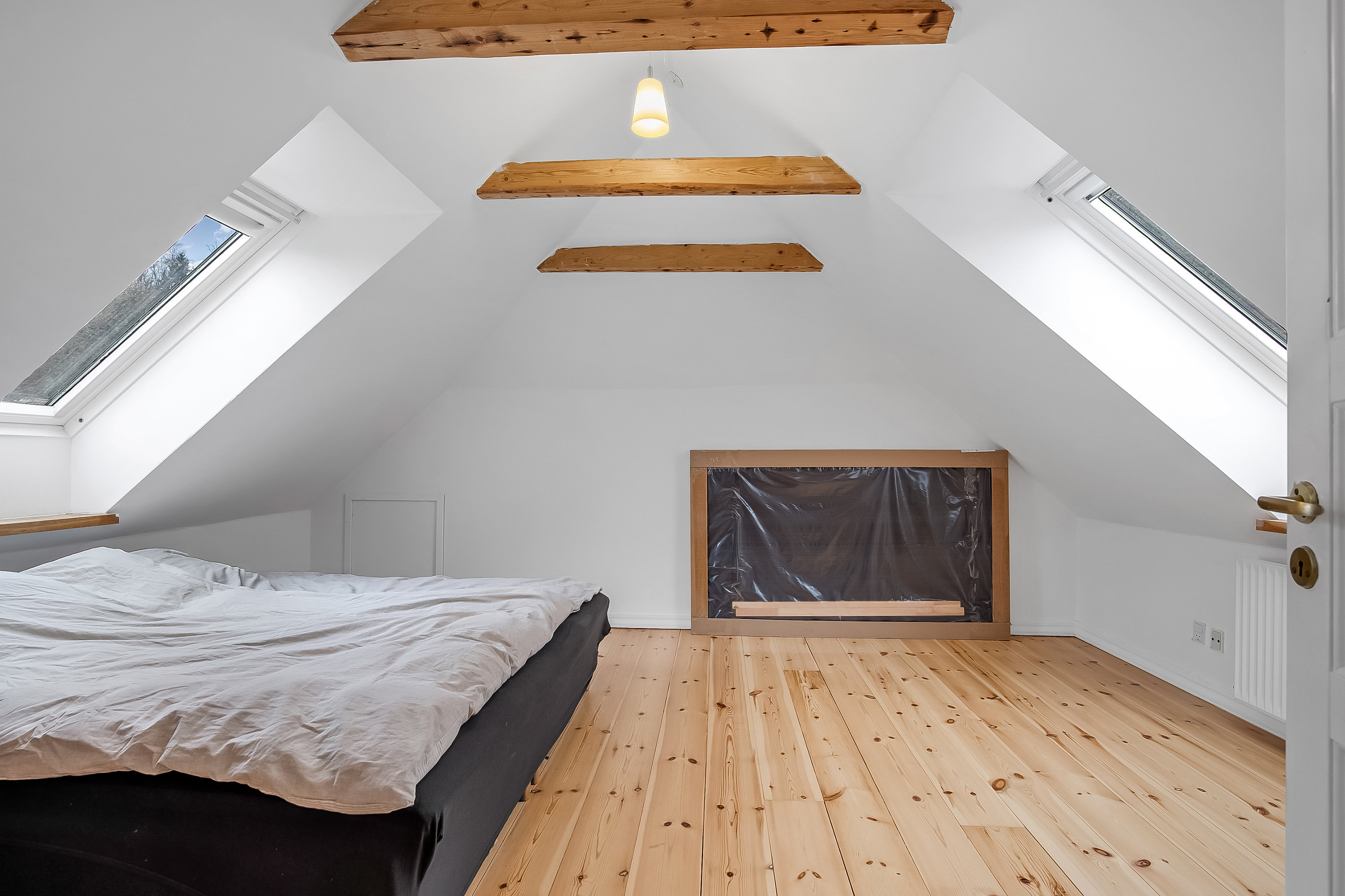 Fremhævet soveværelse billede i fuldskærmstilstand. Billede af Hostrupsvej 1, 1., 7100 Vejle