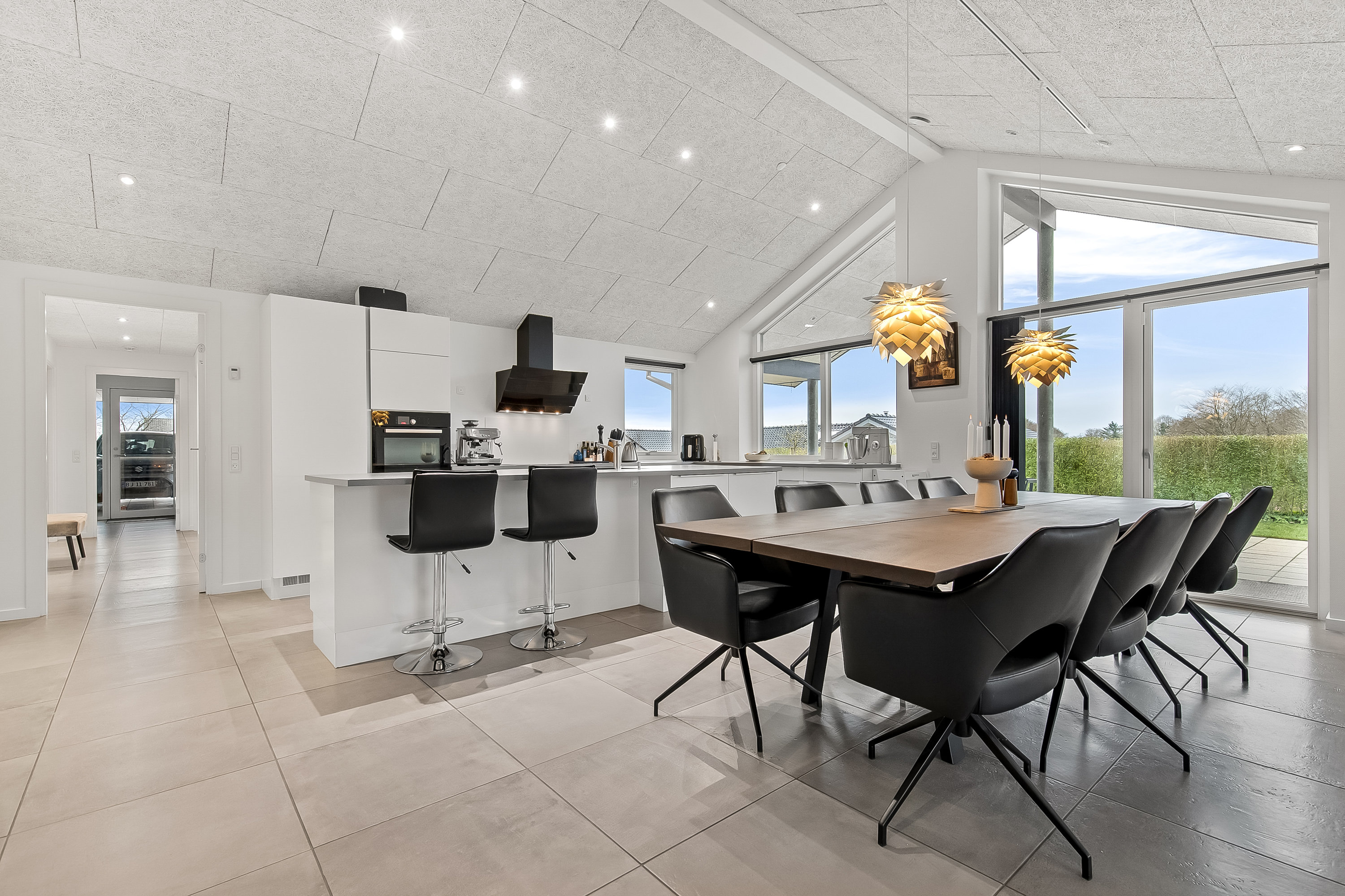 Fremhævet køkken alrum billede i fuldskærmstilstand. Billede af Elkærholmparken 62, Vester Nebel, 6040 Egtved