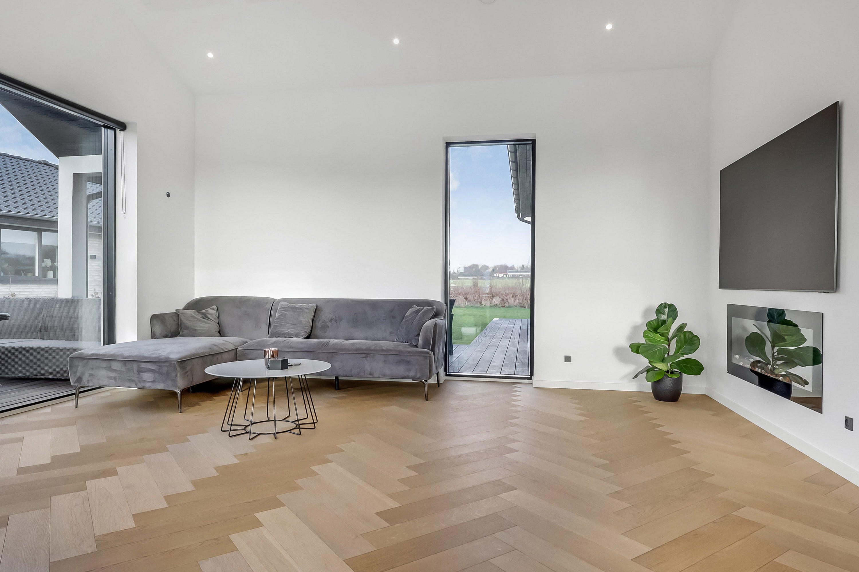 Fremhævet stue billede i fuldskærmstilstand. Billede af Vestergårds Allé 40, 5881 Skårup Fyn