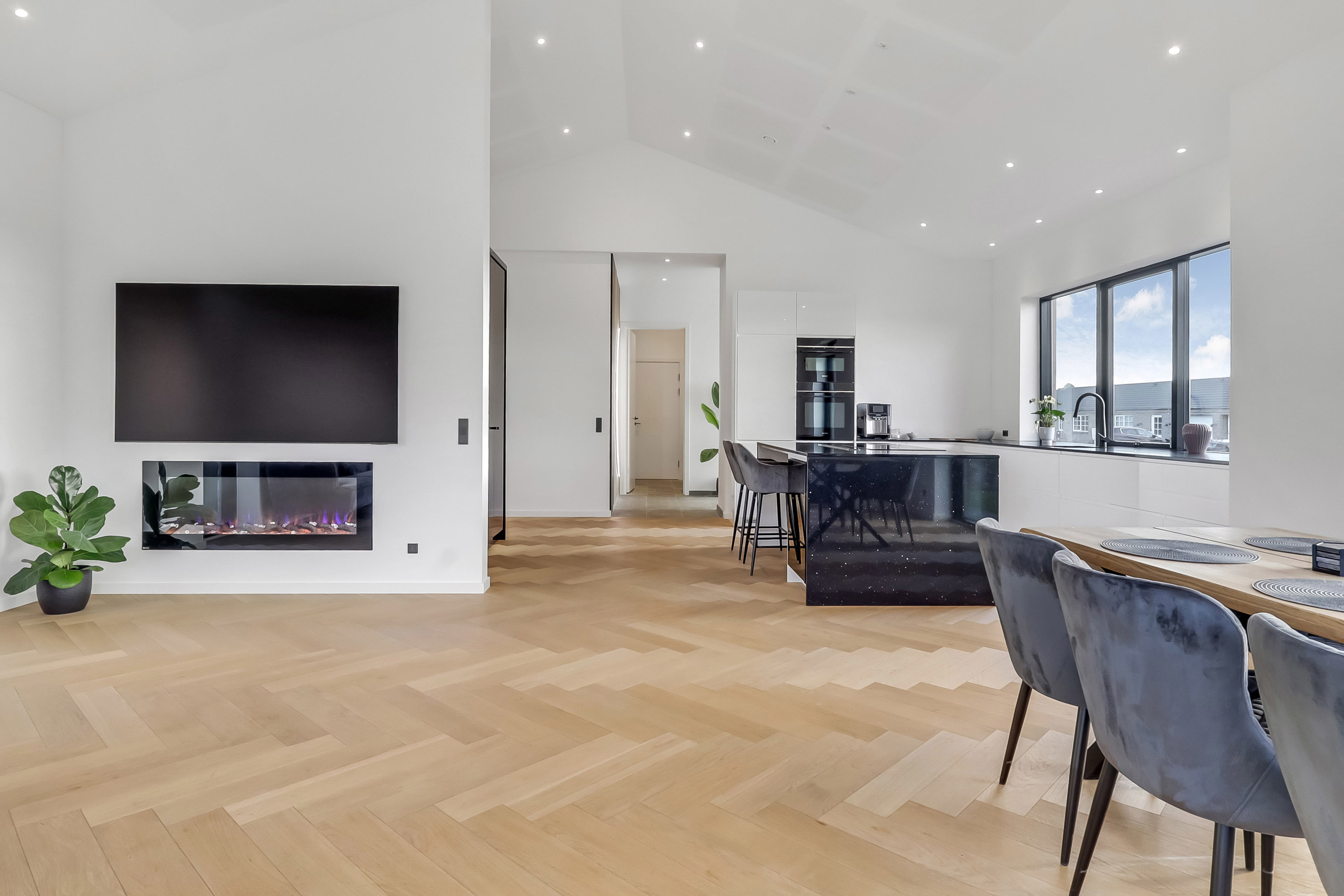 Fremhævet stue billede i fuldskærmstilstand. Billede af Vestergårds Allé 40, 5881 Skårup Fyn