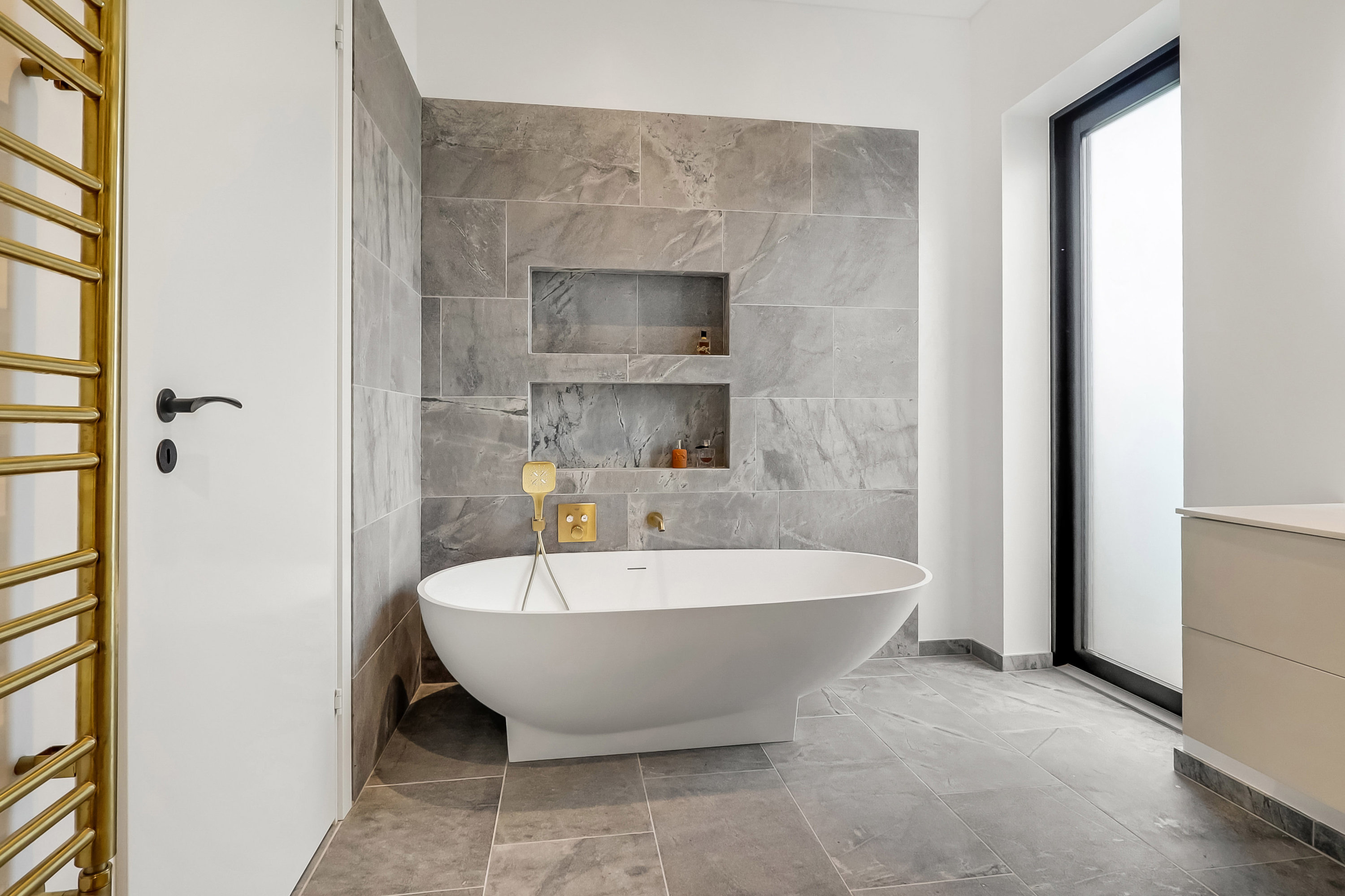 Fremhævet badeværelse billede i fuldskærmstilstand. Billede af Vestergårds Allé 40, 5881 Skårup Fyn