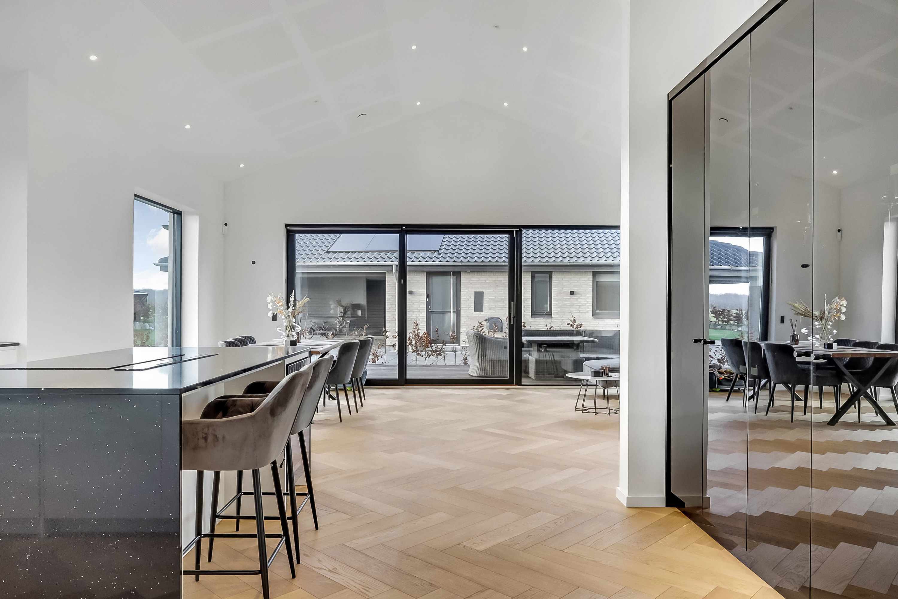 Fremhævet stue billede i fuldskærmstilstand. Billede af Vestergårds Allé 40, 5881 Skårup Fyn