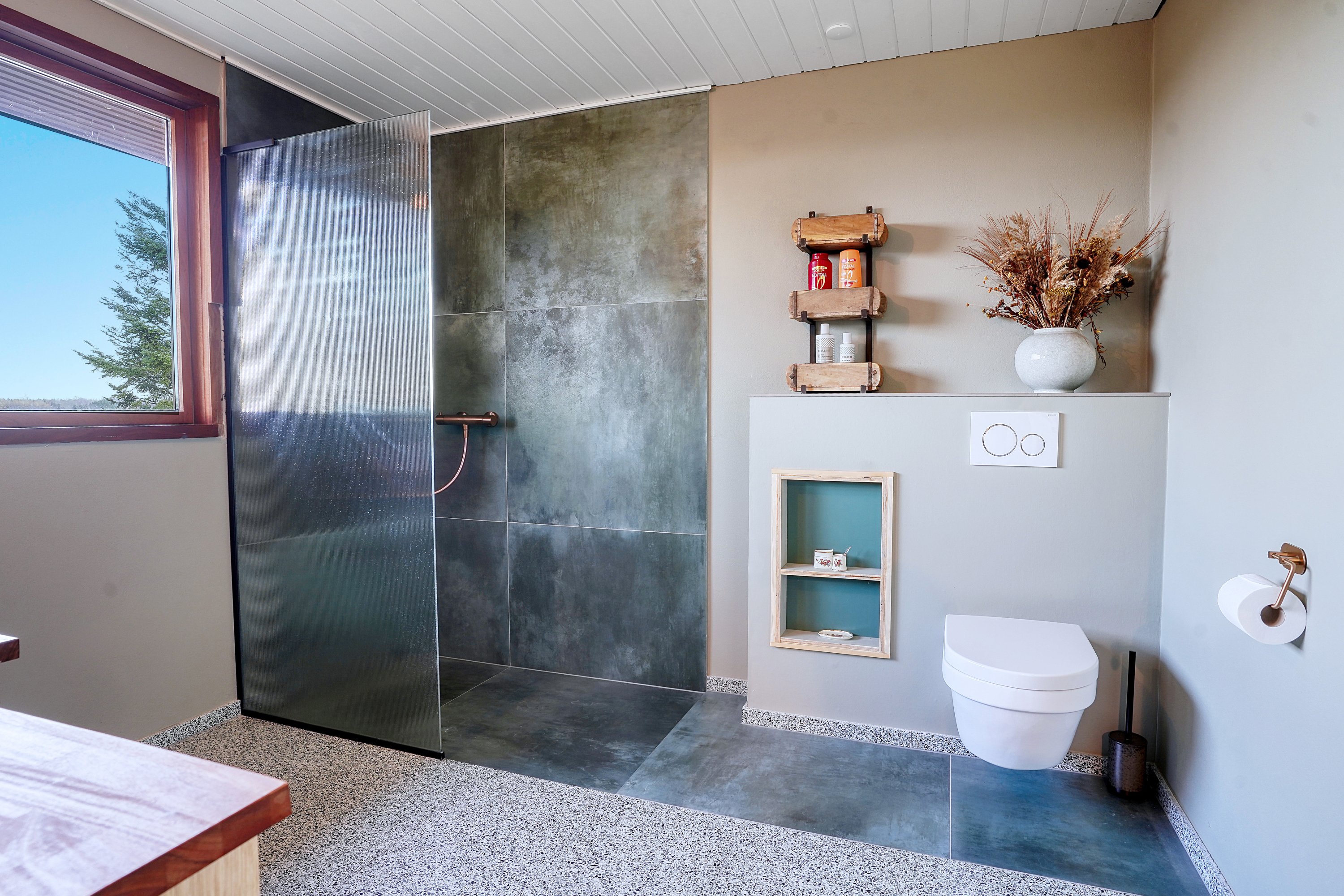 Fremhævet badeværelse billede i fuldskærmstilstand. Billede af Møllebjergvej 26, Ramløse, 3200 Helsinge