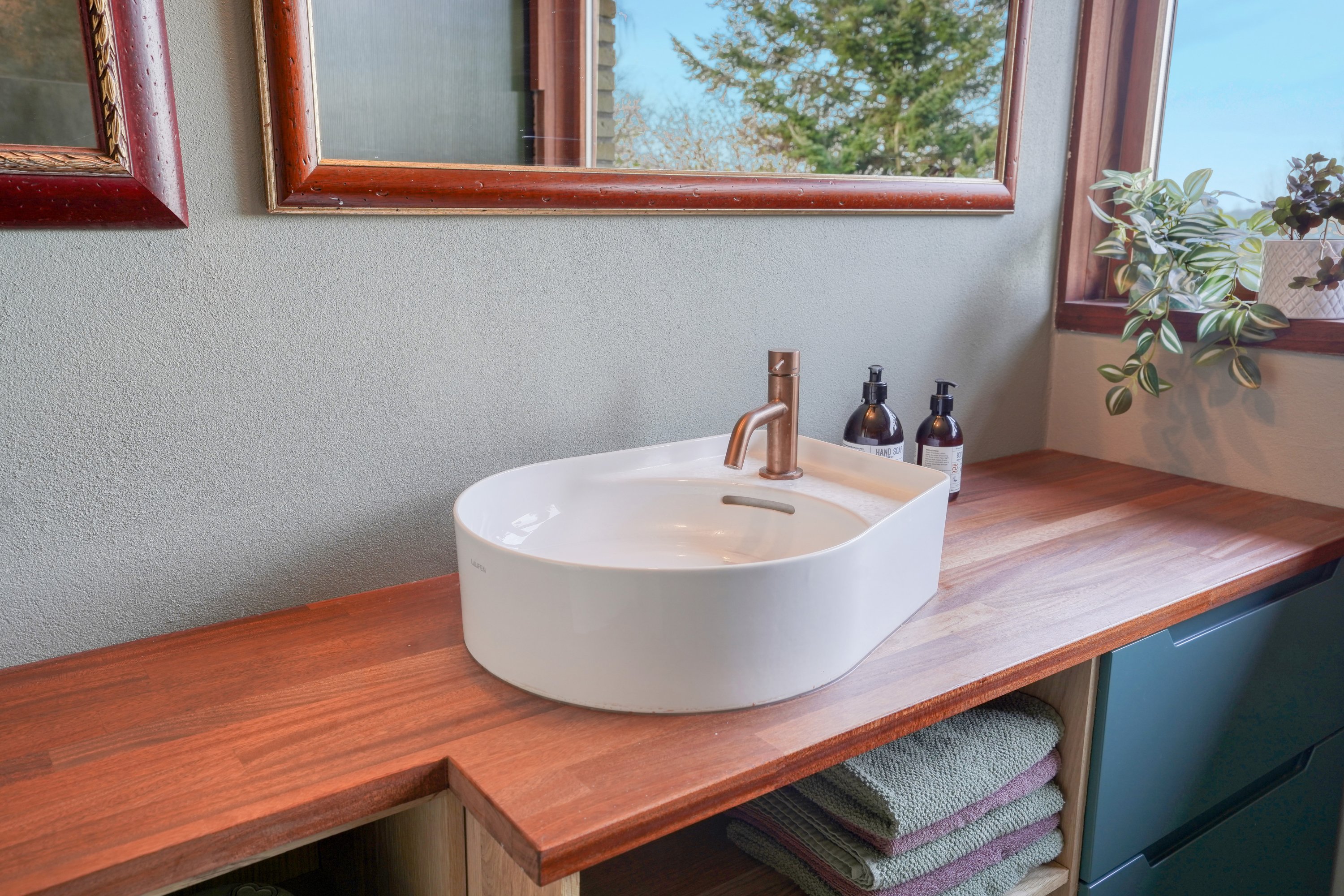 Fremhævet badeværelse billede i fuldskærmstilstand. Billede af Møllebjergvej 26, Ramløse, 3200 Helsinge