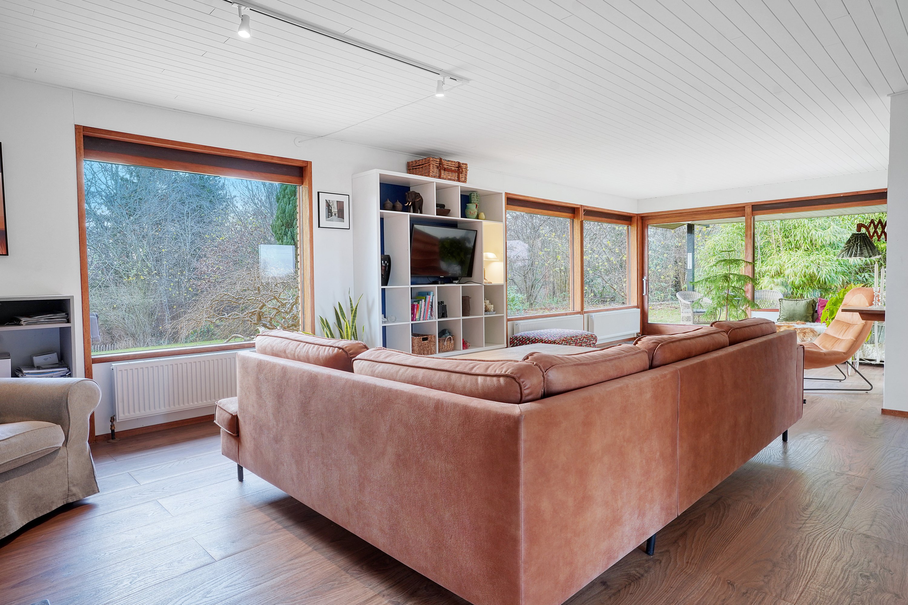 Fremhævet stue billede i fuldskærmstilstand. Billede af Møllebjergvej 26, Ramløse, 3200 Helsinge