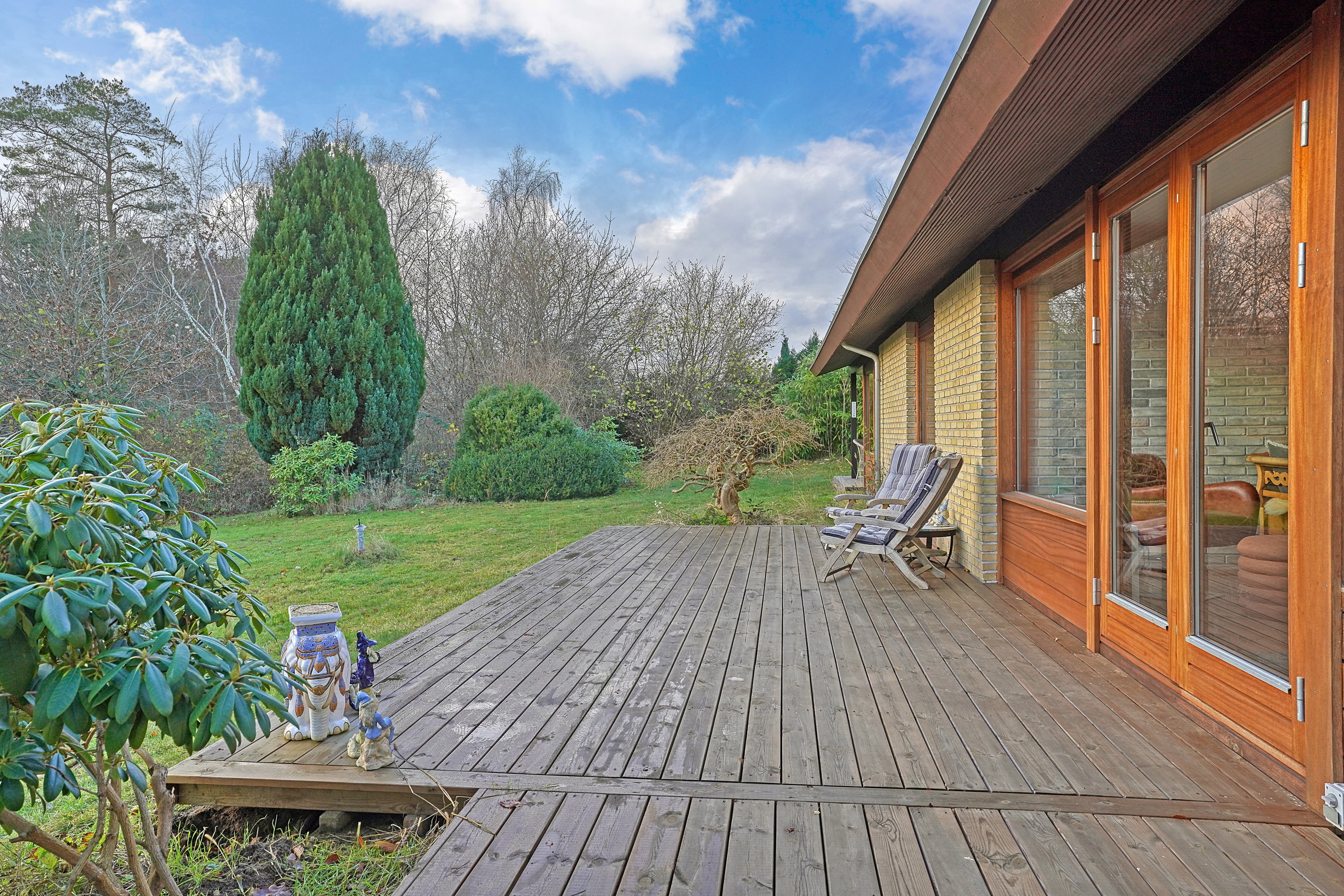 Fremhævet terrasse billede i fuldskærmstilstand. Billede af Møllebjergvej 26, Ramløse, 3200 Helsinge