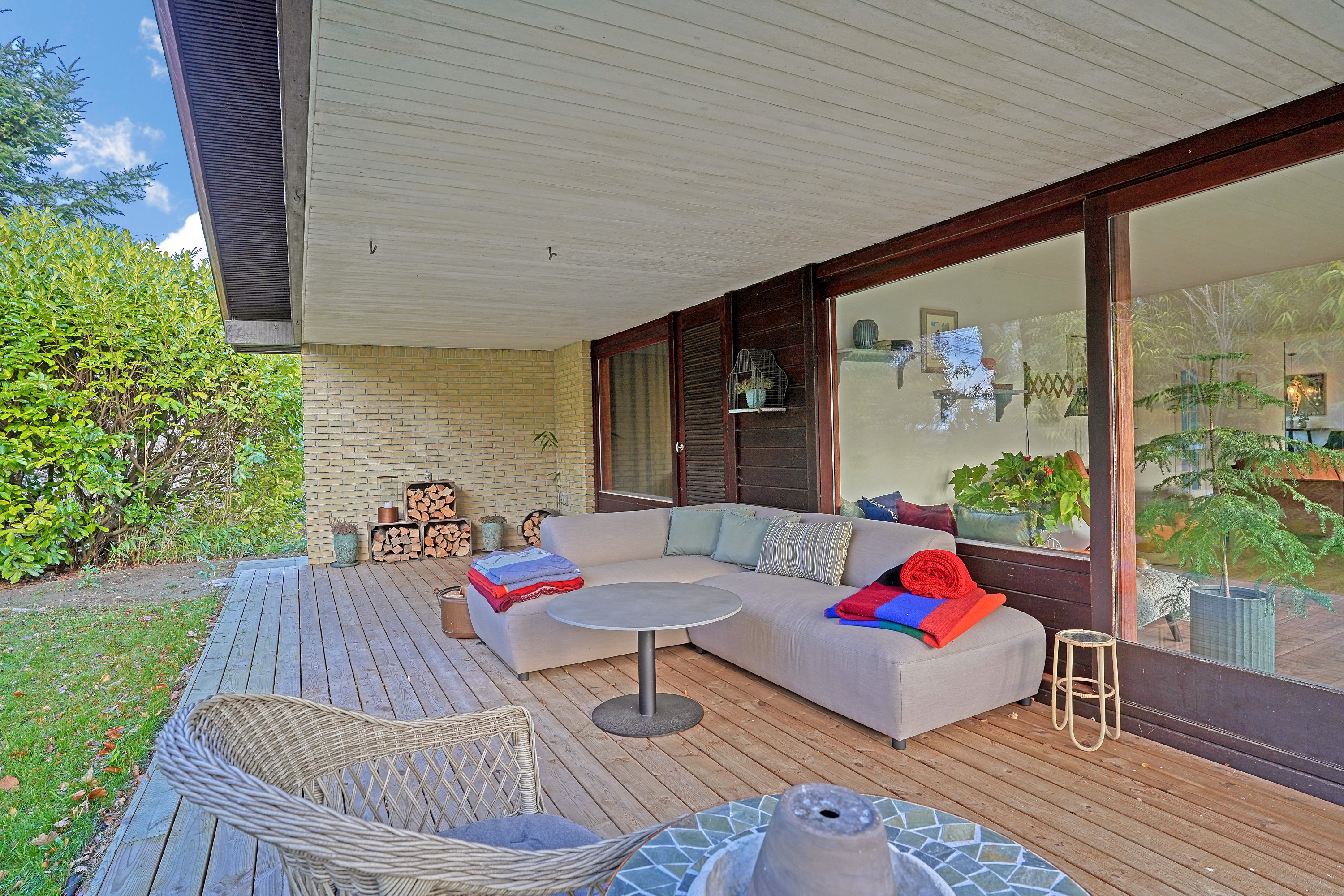 Fremhævet terrasse billede i fuldskærmstilstand. Billede af Møllebjergvej 26, Ramløse, 3200 Helsinge