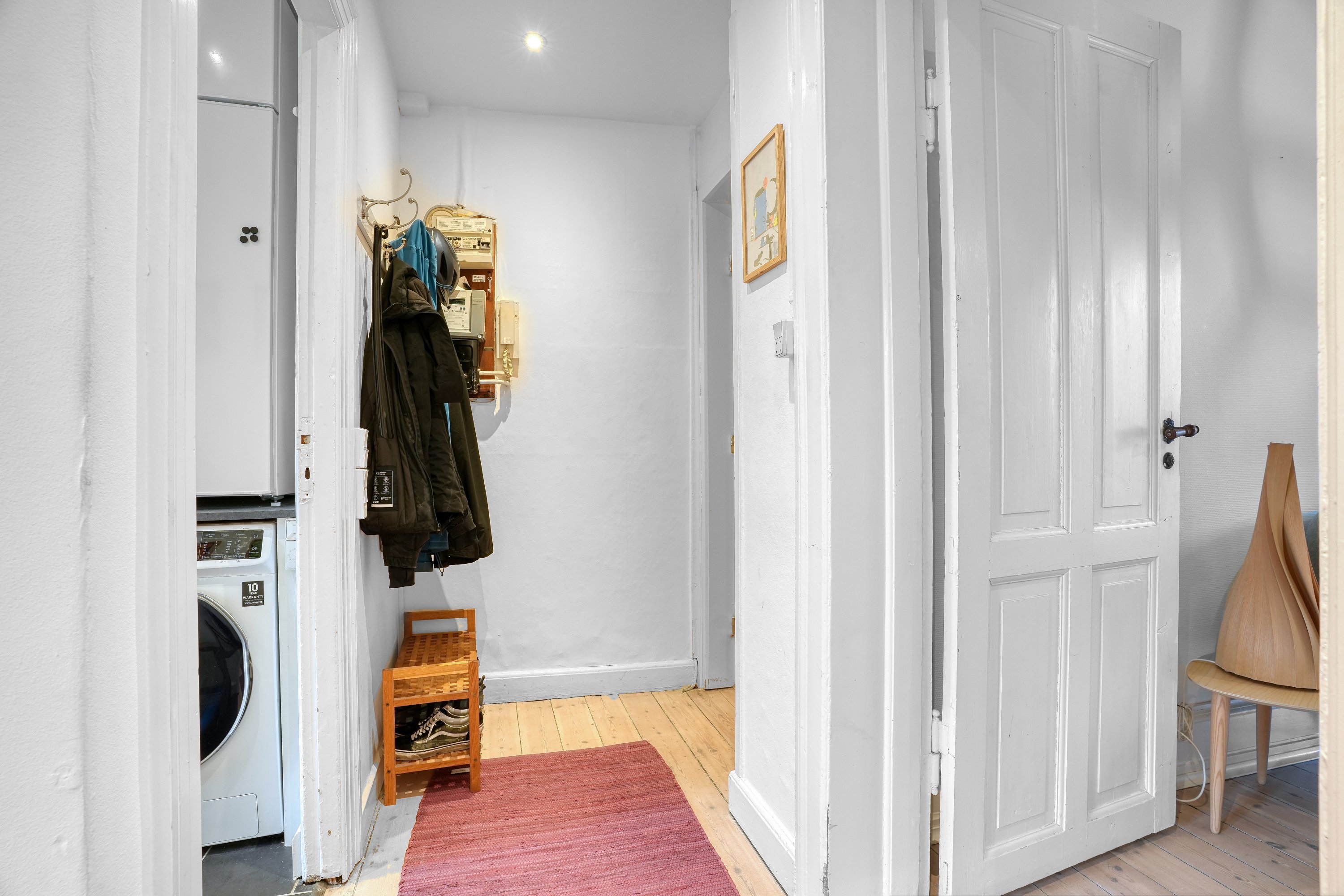 Fremhævet entré billede i fuldskærmstilstand. Billede af Uffesgade 10, 2. tv., 2200 København N