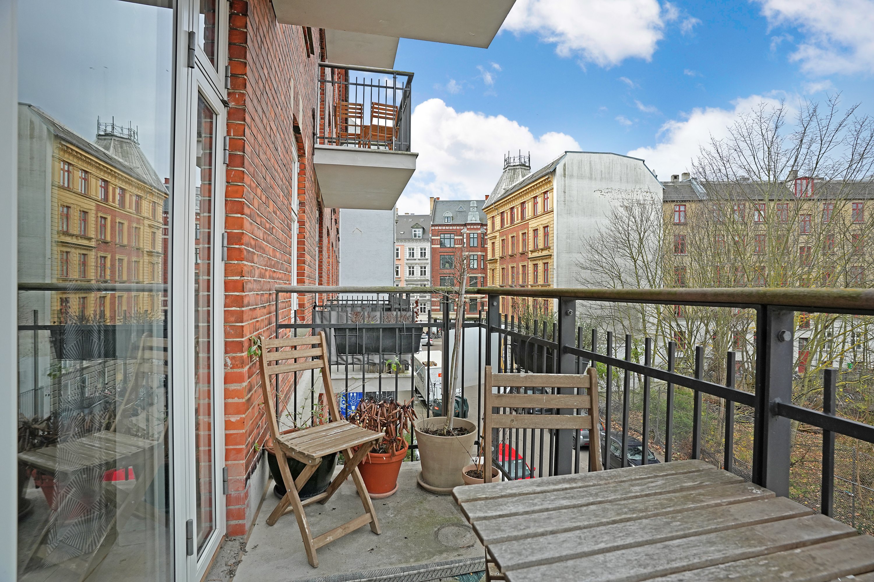 Fremhævet altan billede i fuldskærmstilstand. Billede af Uffesgade 10, 2. tv., 2200 København N