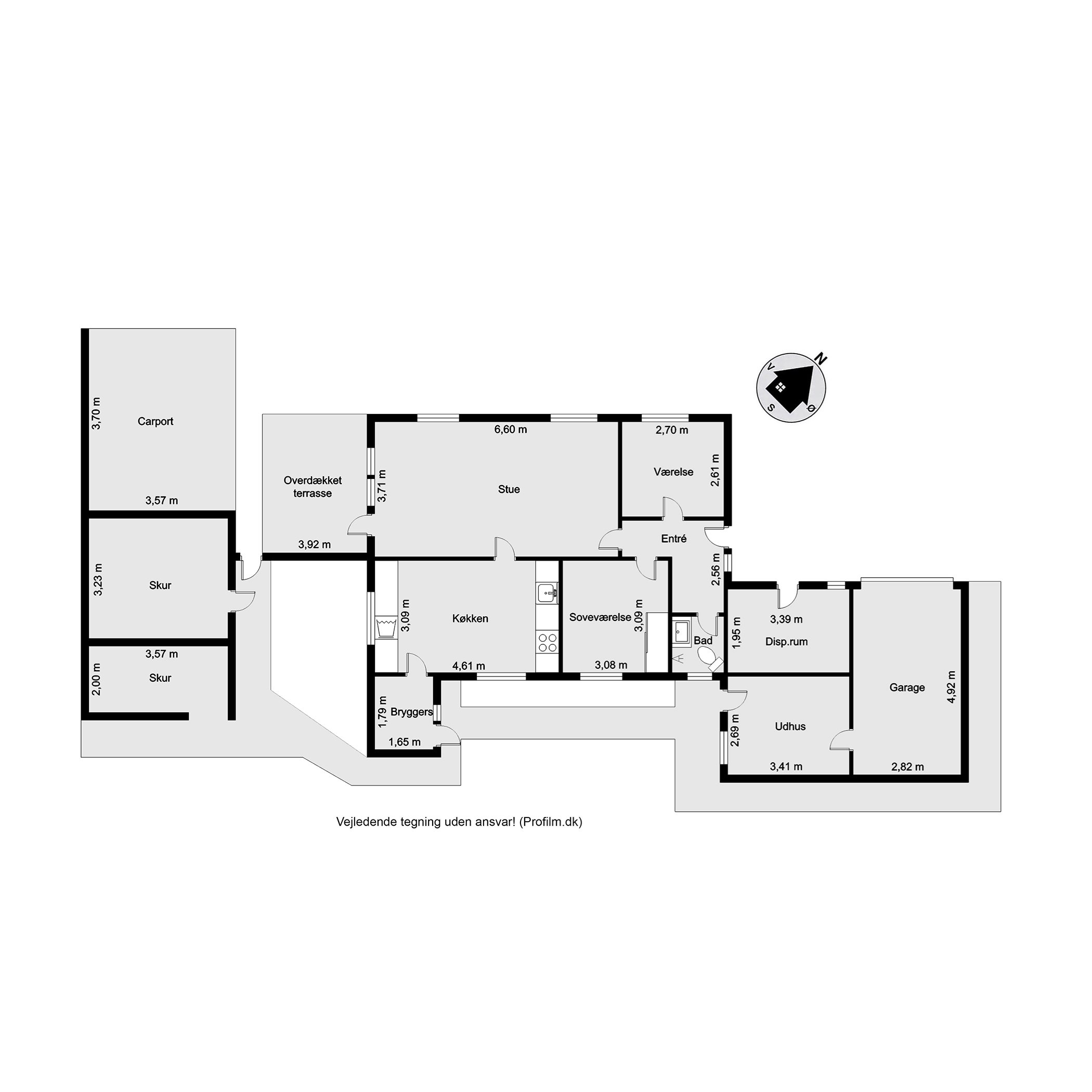 Plantegninger billede af Nygade 24, Ejby, 5592 Ejby