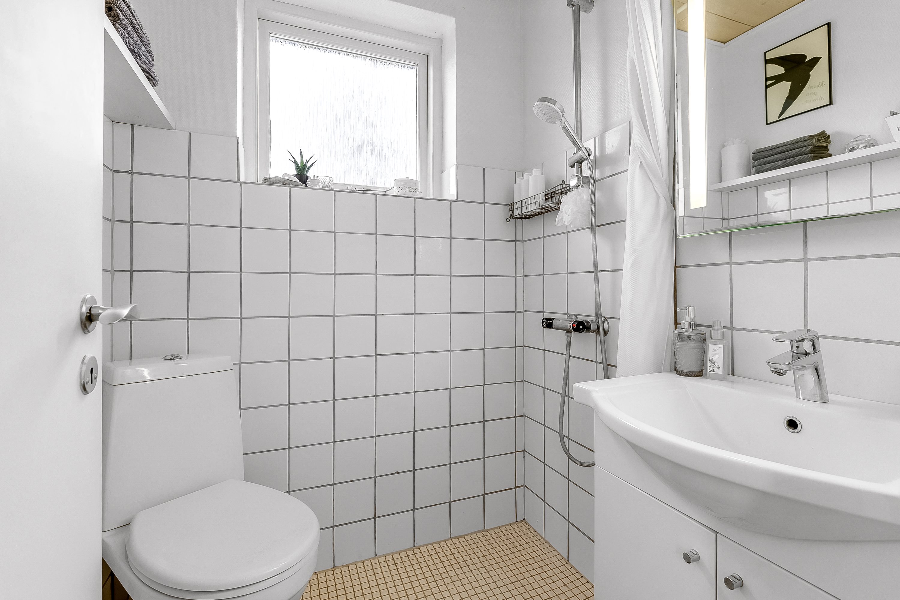 Fremhævet badeværelse billede i fuldskærmstilstand. Billede af Nygade 24, Ejby, 5592 Ejby