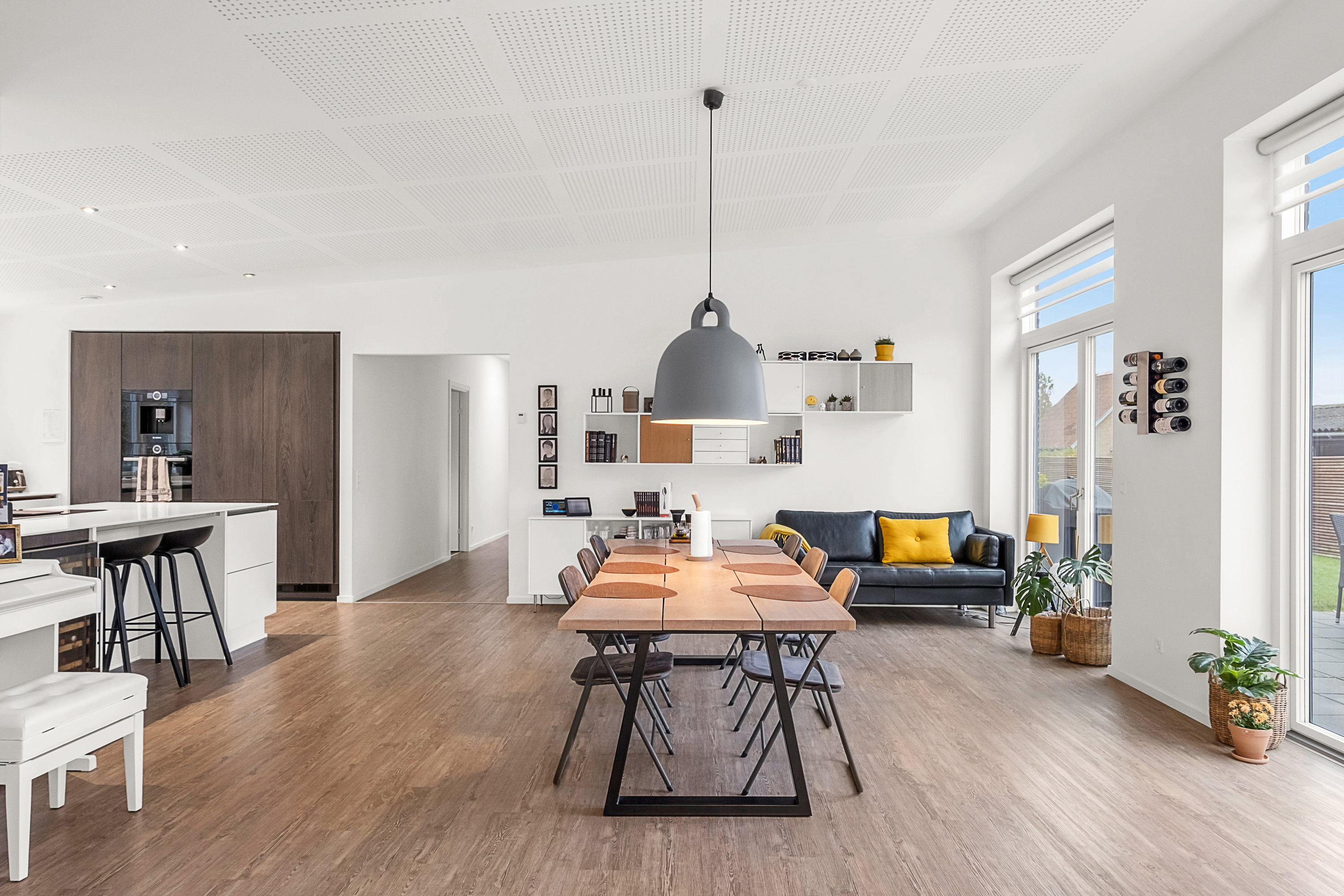 Fremhævet køkken alrum billede i fuldskærmstilstand. Billede af Engvangen 11, 8520 Lystrup