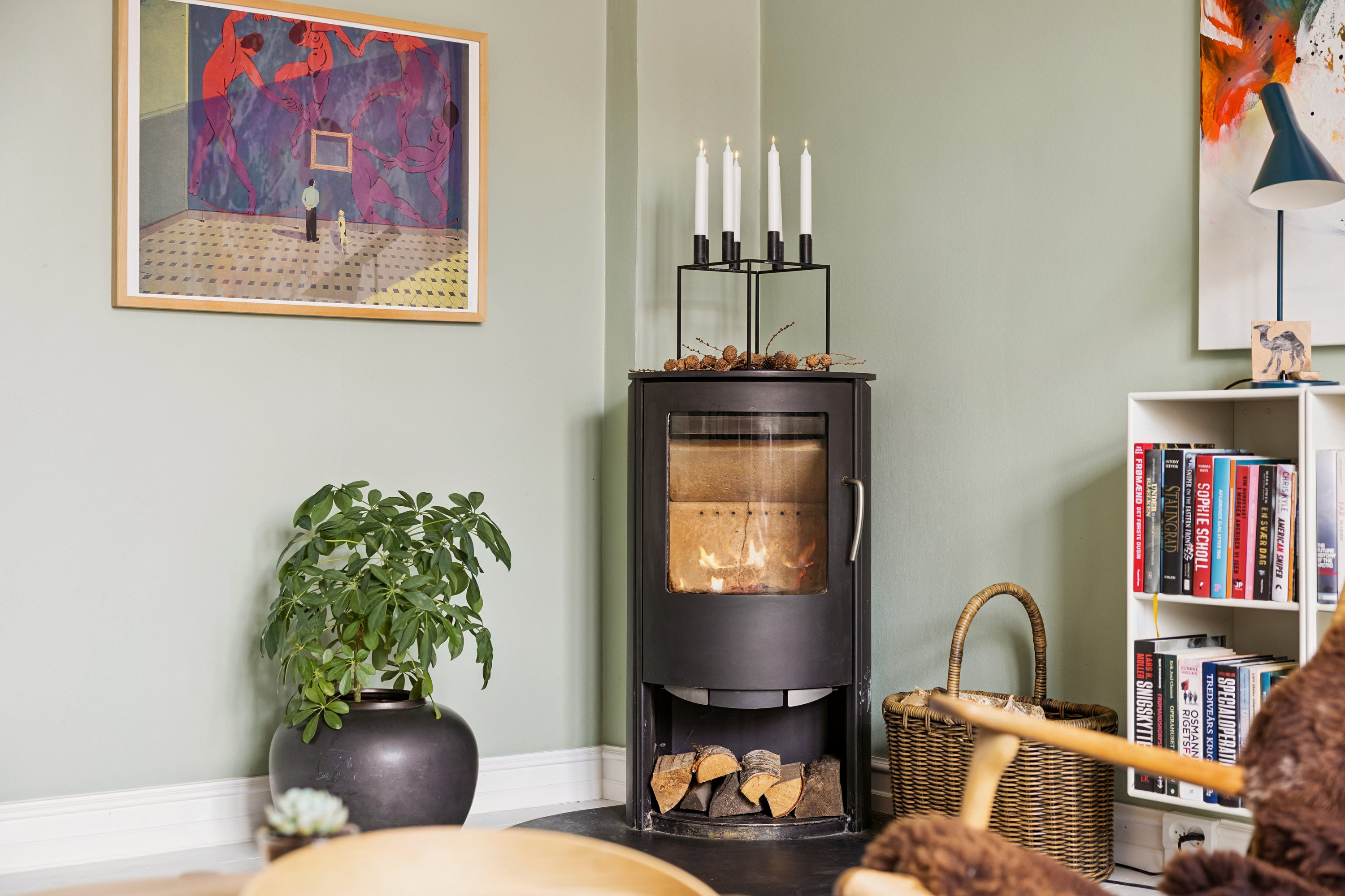 Miniaturebillede 1: stue. Billede af Ejgårdsvej 24, 2. th., 2920 Charlottenlund