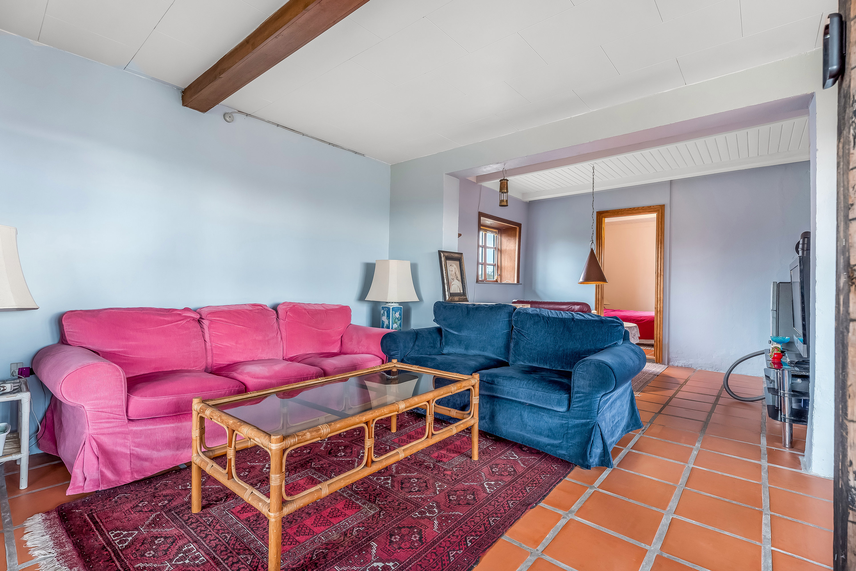 Fremhævet stue billede i fuldskærmstilstand. Billede af Tårsvej 177, 4912 Harpelunde