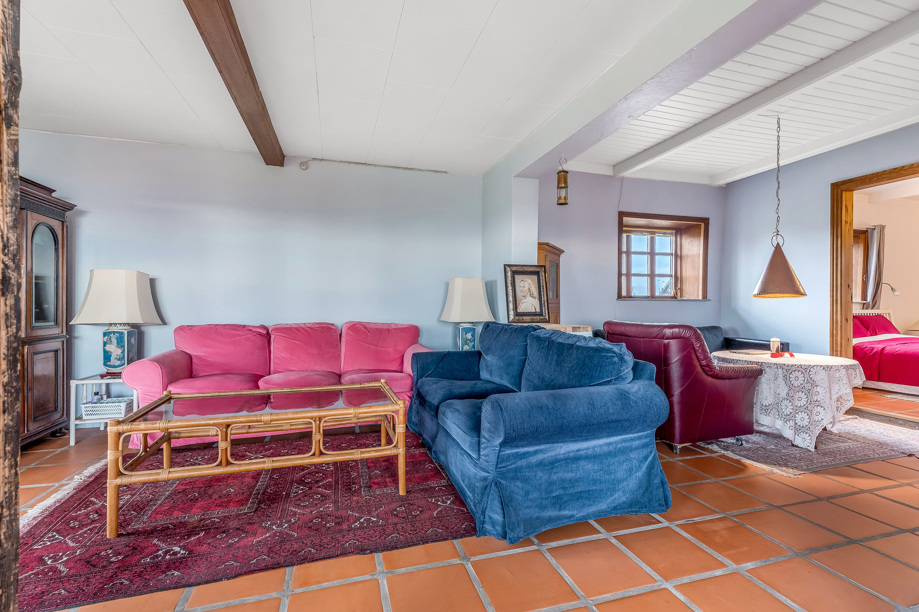 Fremhævet stue billede i fuldskærmstilstand. Billede af Tårsvej 177, 4912 Harpelunde