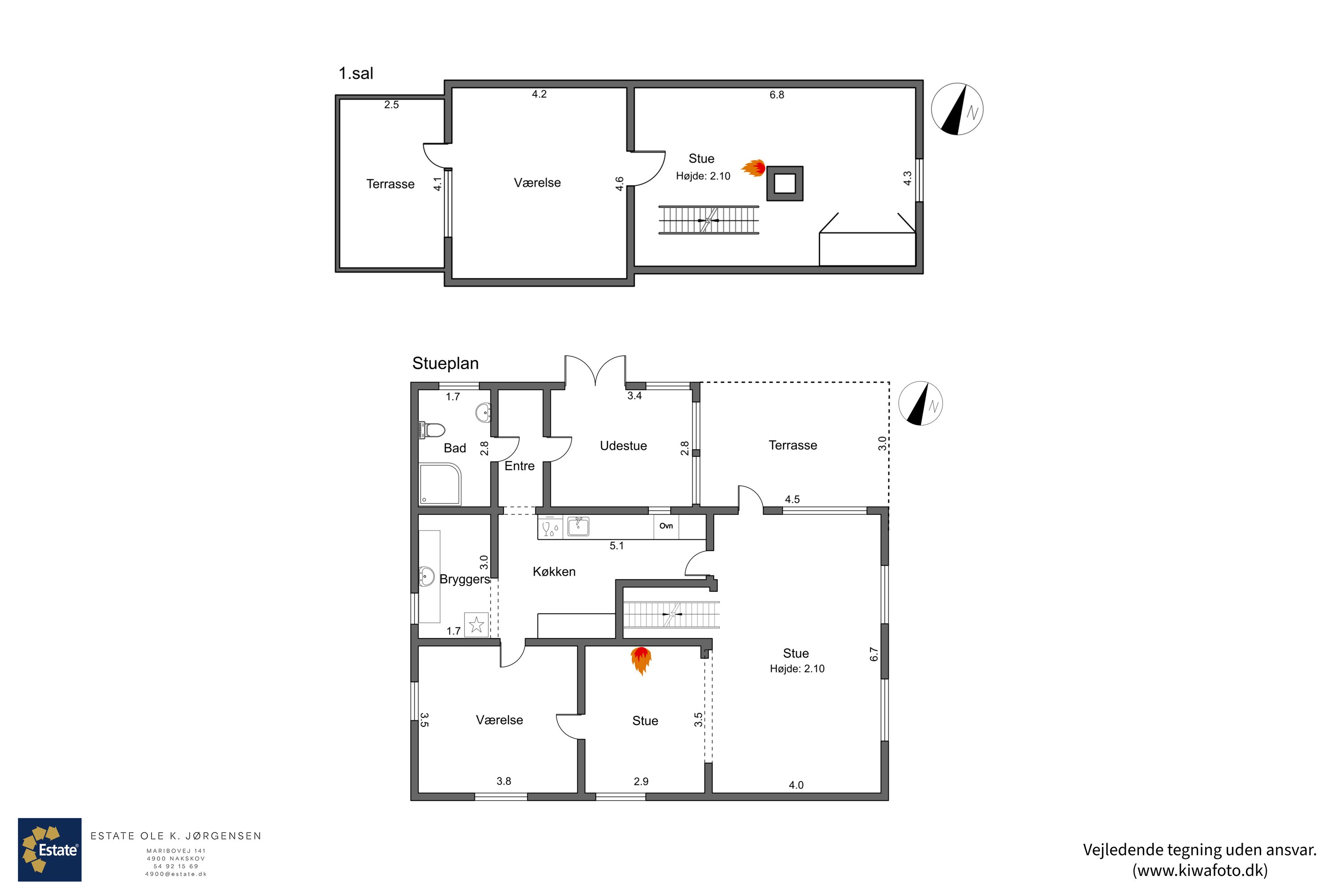 Plantegninger billede af Tårsvej 177, 4912 Harpelunde