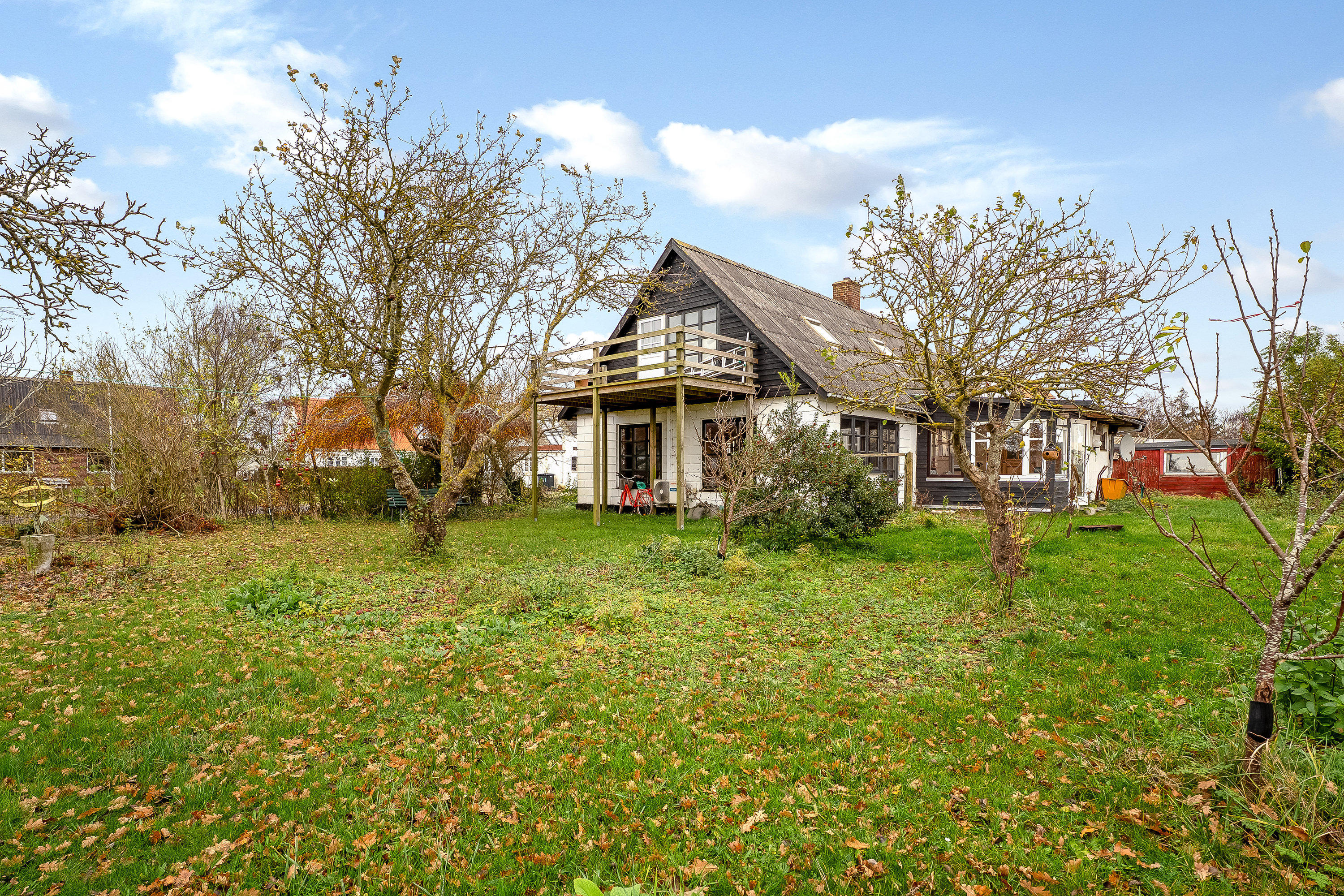 Fremhævet facade billede i fuldskærmstilstand. Billede af Tårsvej 177, 4912 Harpelunde