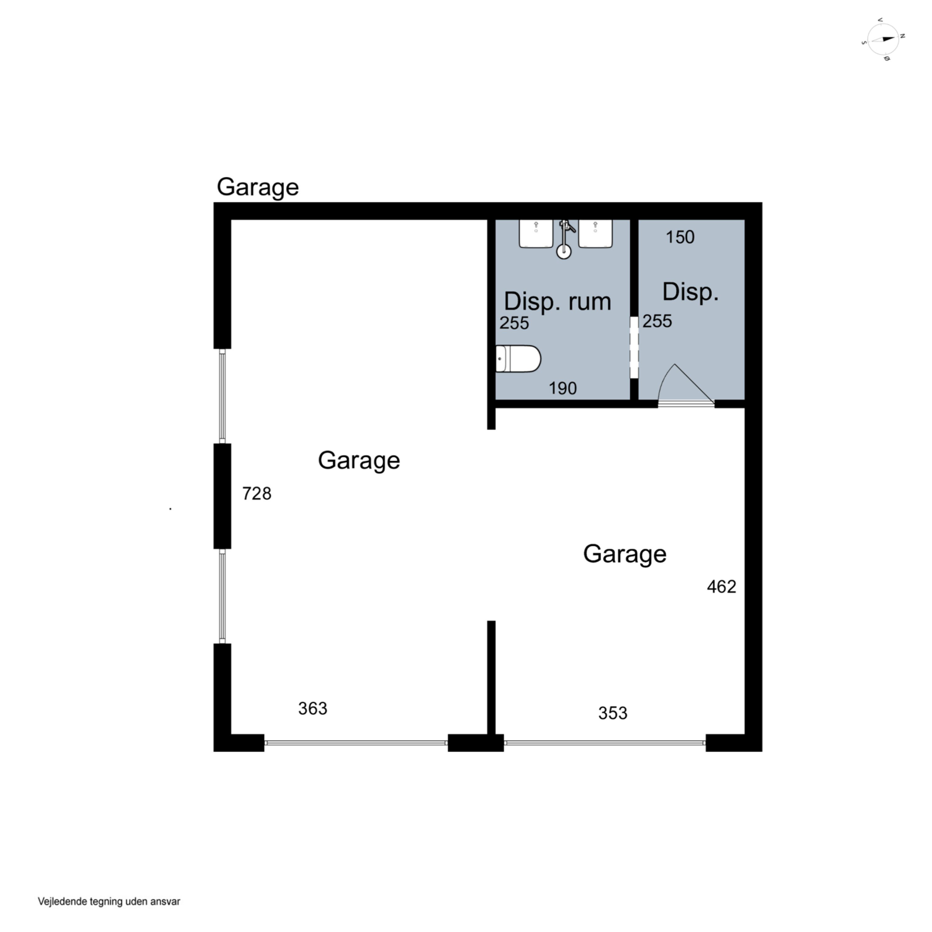 Plantegninger billede af Baldersvej 26, 6040 Egtved
