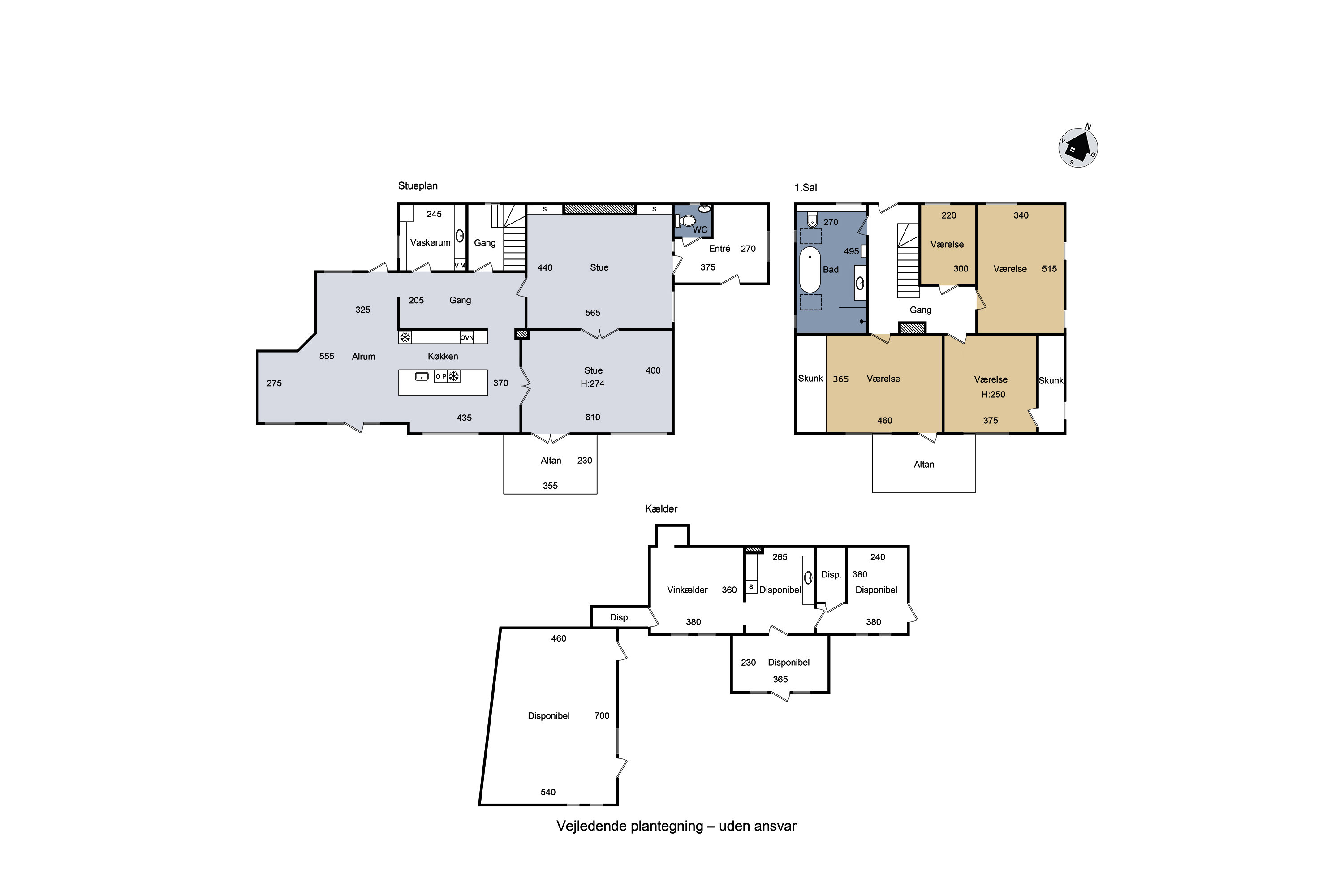 Plantegninger billede af Lundevej 26, 4400 Kalundborg