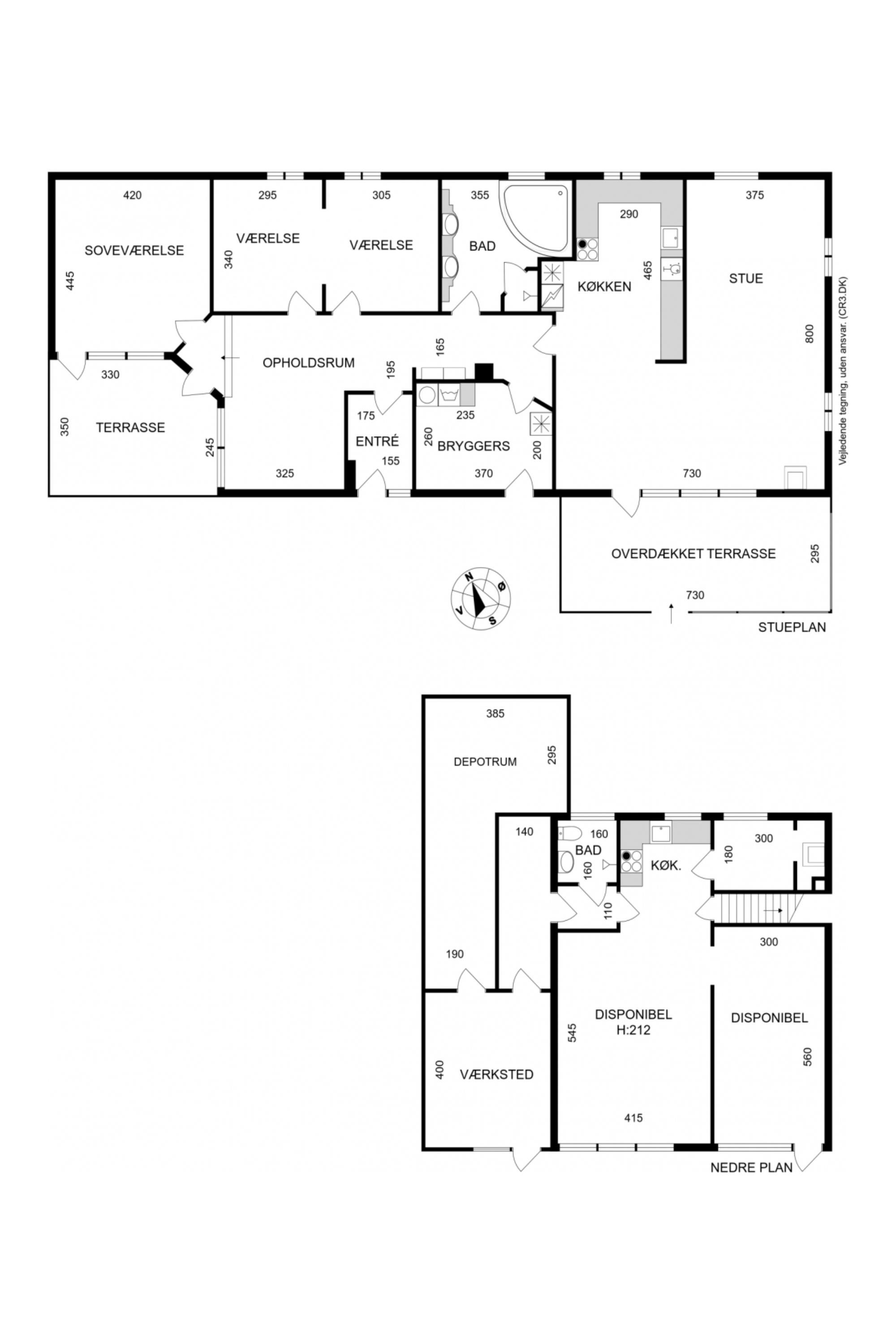 Plantegninger billede af Fyrrebakken 7, 3400 Hillerød