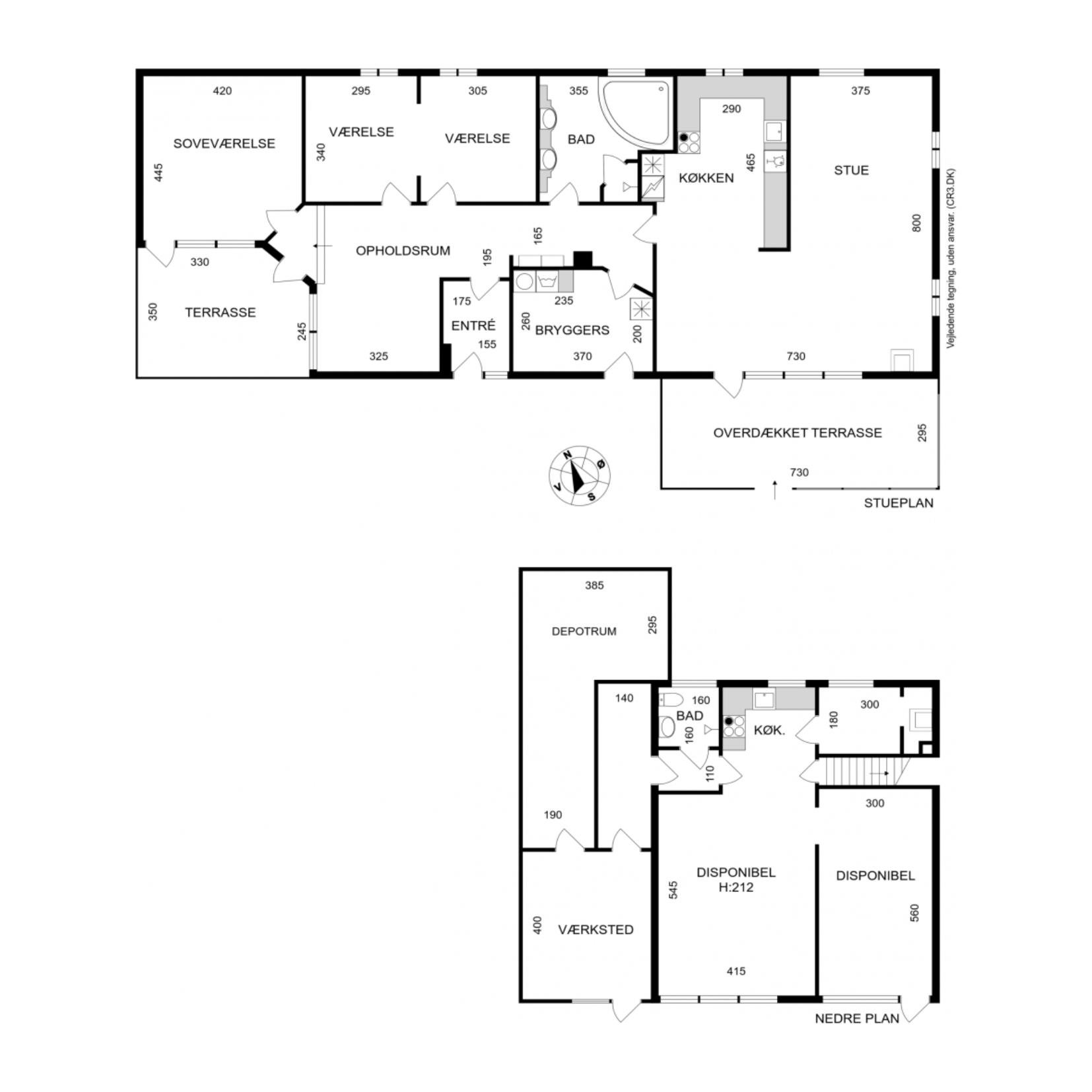 Plantegninger billede af Fyrrebakken 7, 3400 Hillerød