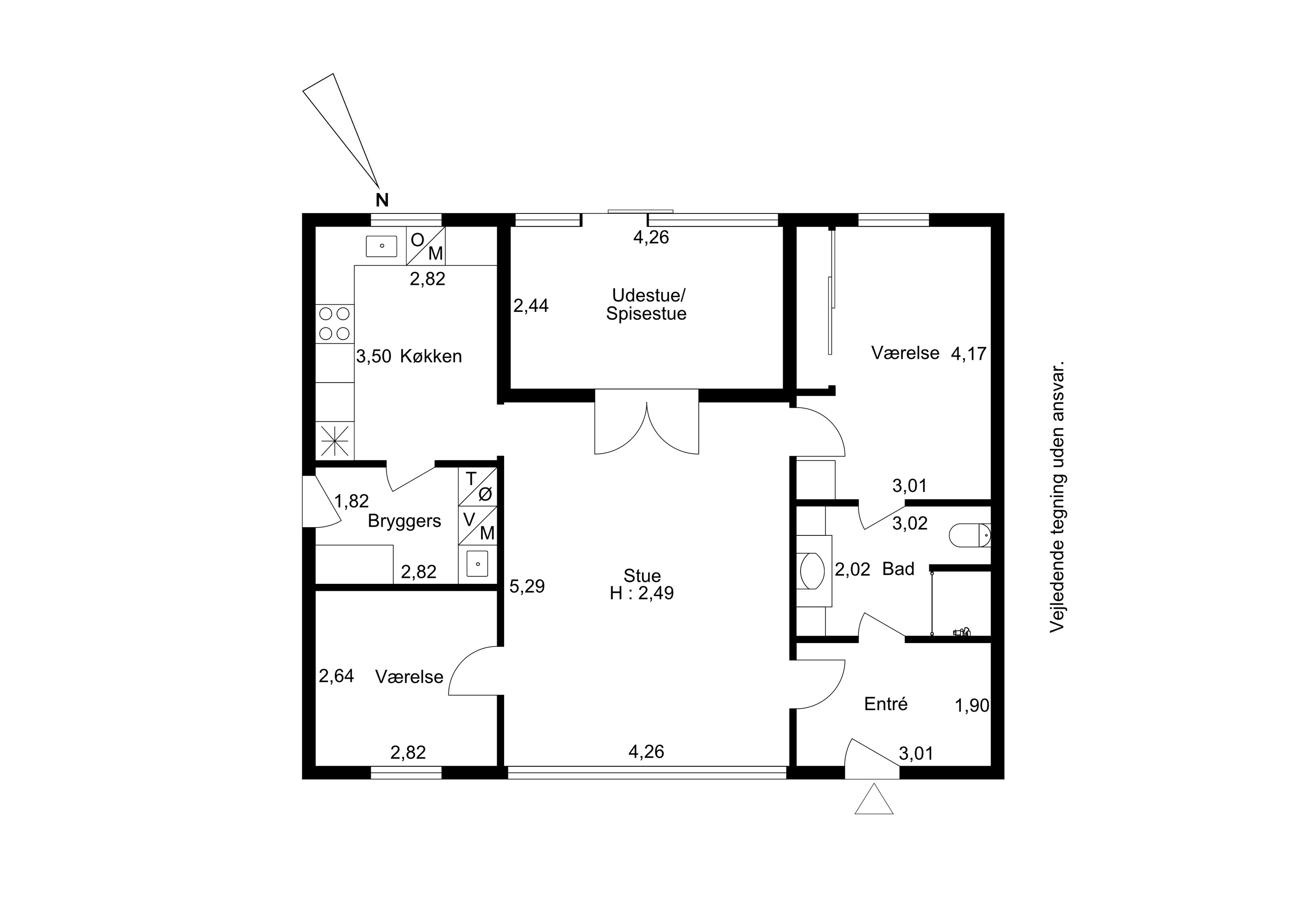 Plantegninger billede af Brudelysvej 66, 4600 Køge