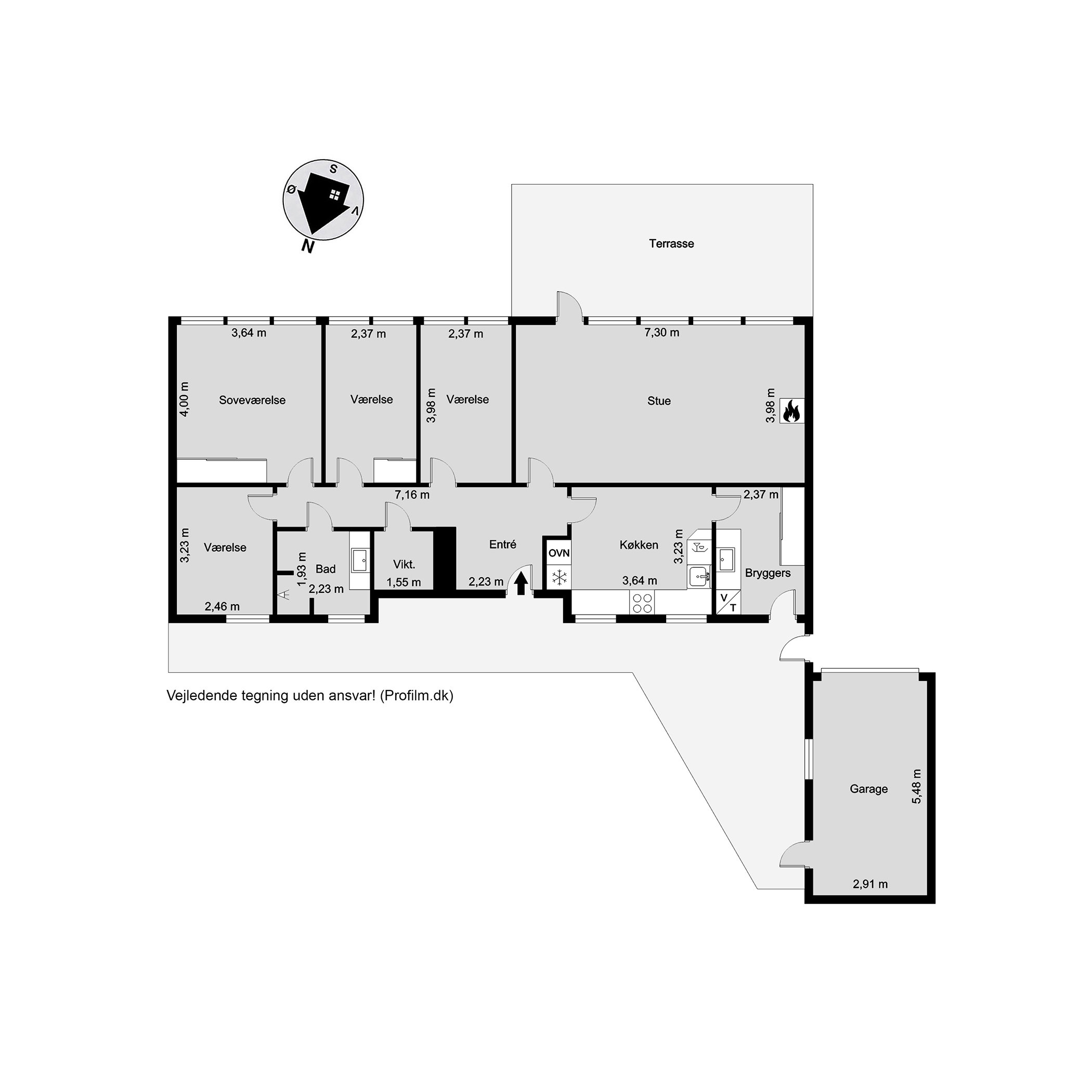 Plantegninger billede af Højtoften 7, Bøgeskov, 7000 Fredericia