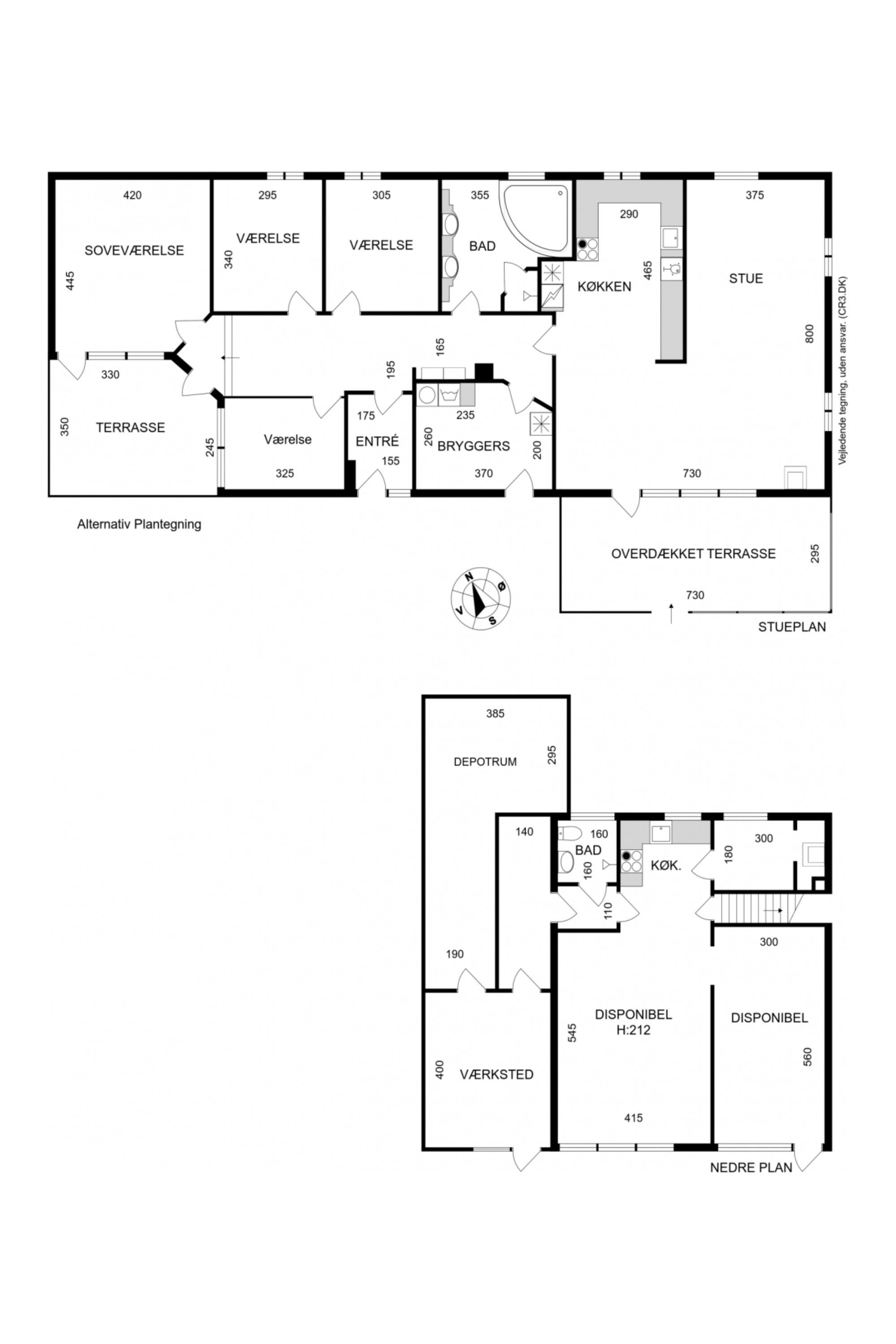 Plantegninger billede af Fyrrebakken 7, 3400 Hillerød