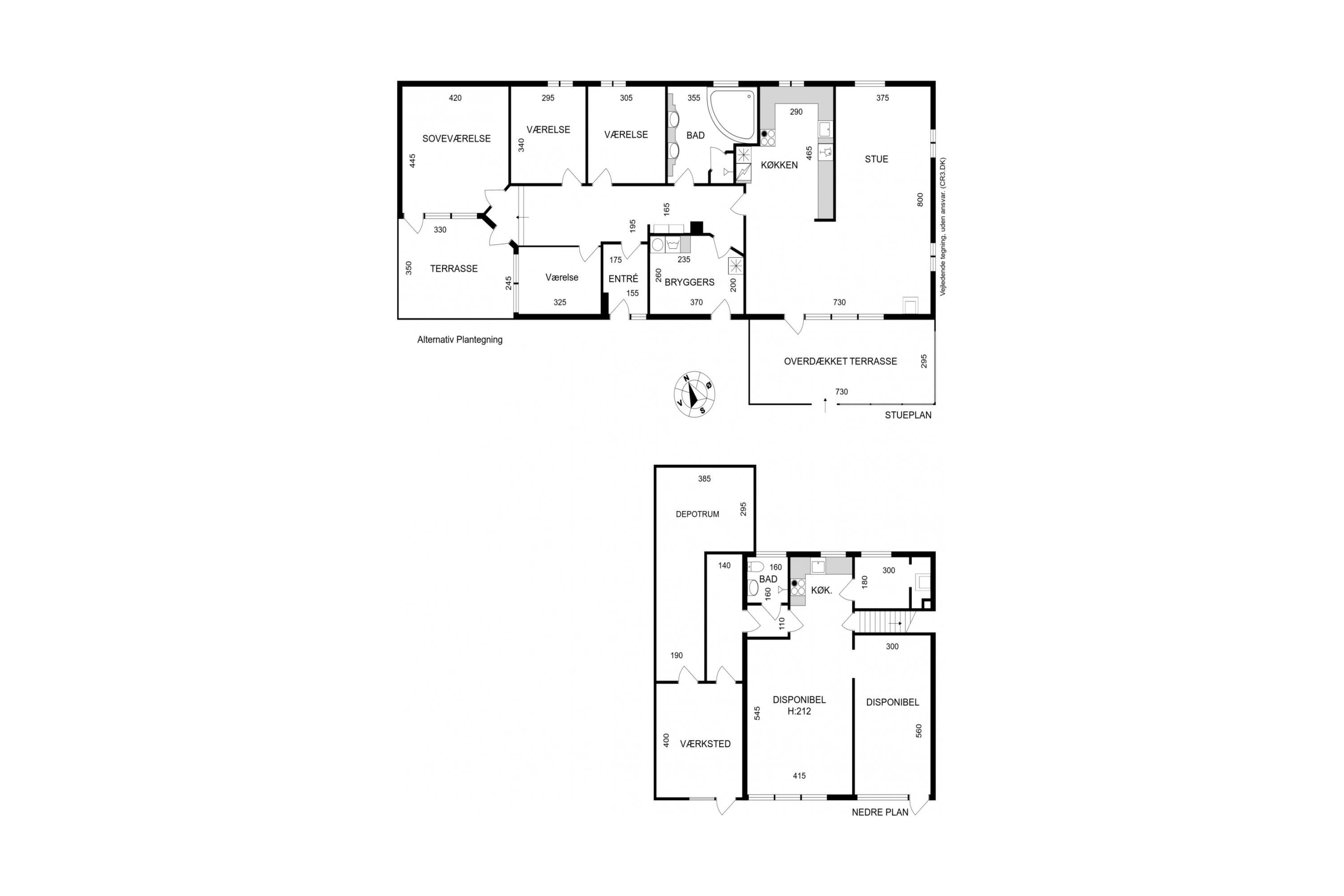 Plantegninger billede af Fyrrebakken 7, 3400 Hillerød