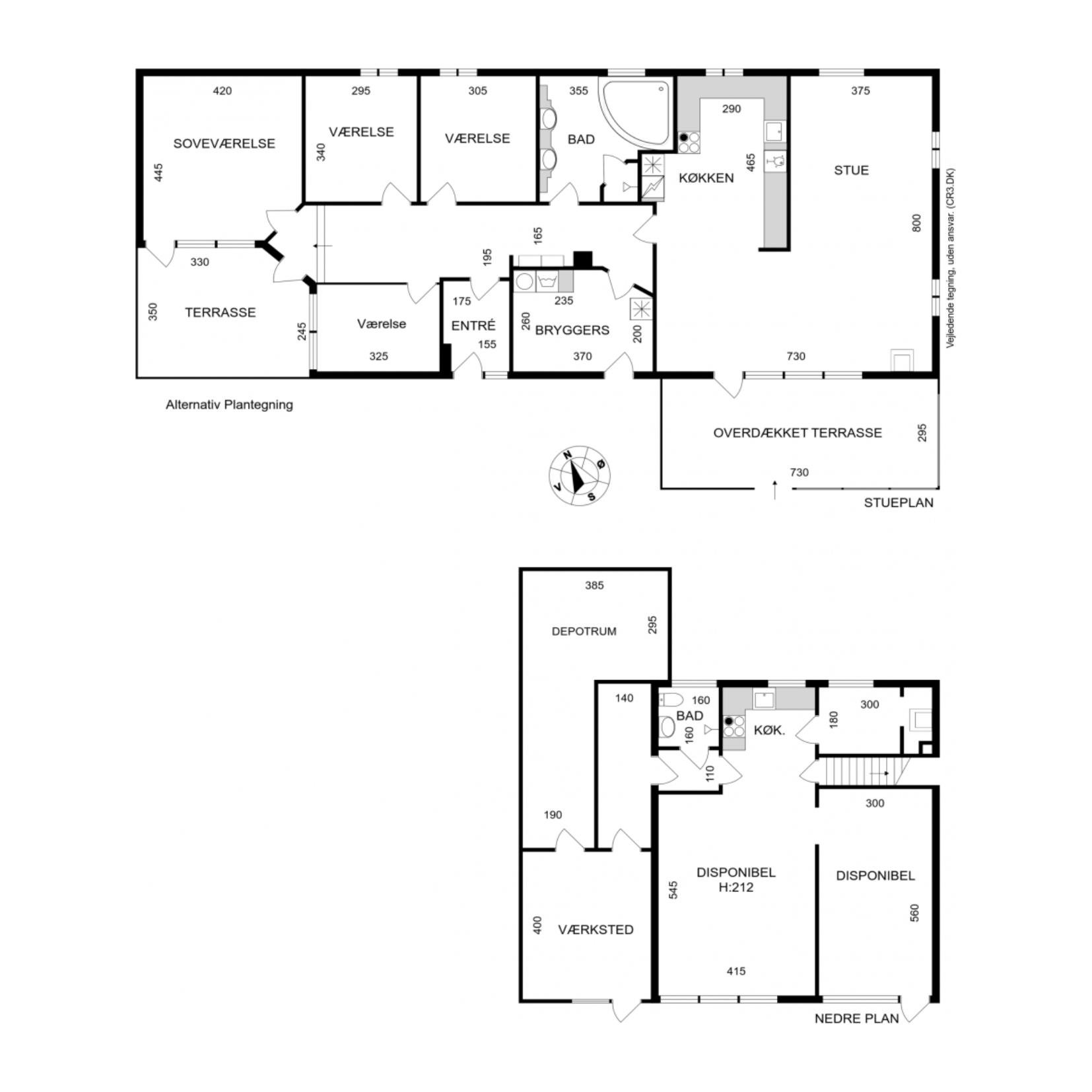 Plantegninger billede af Fyrrebakken 7, 3400 Hillerød