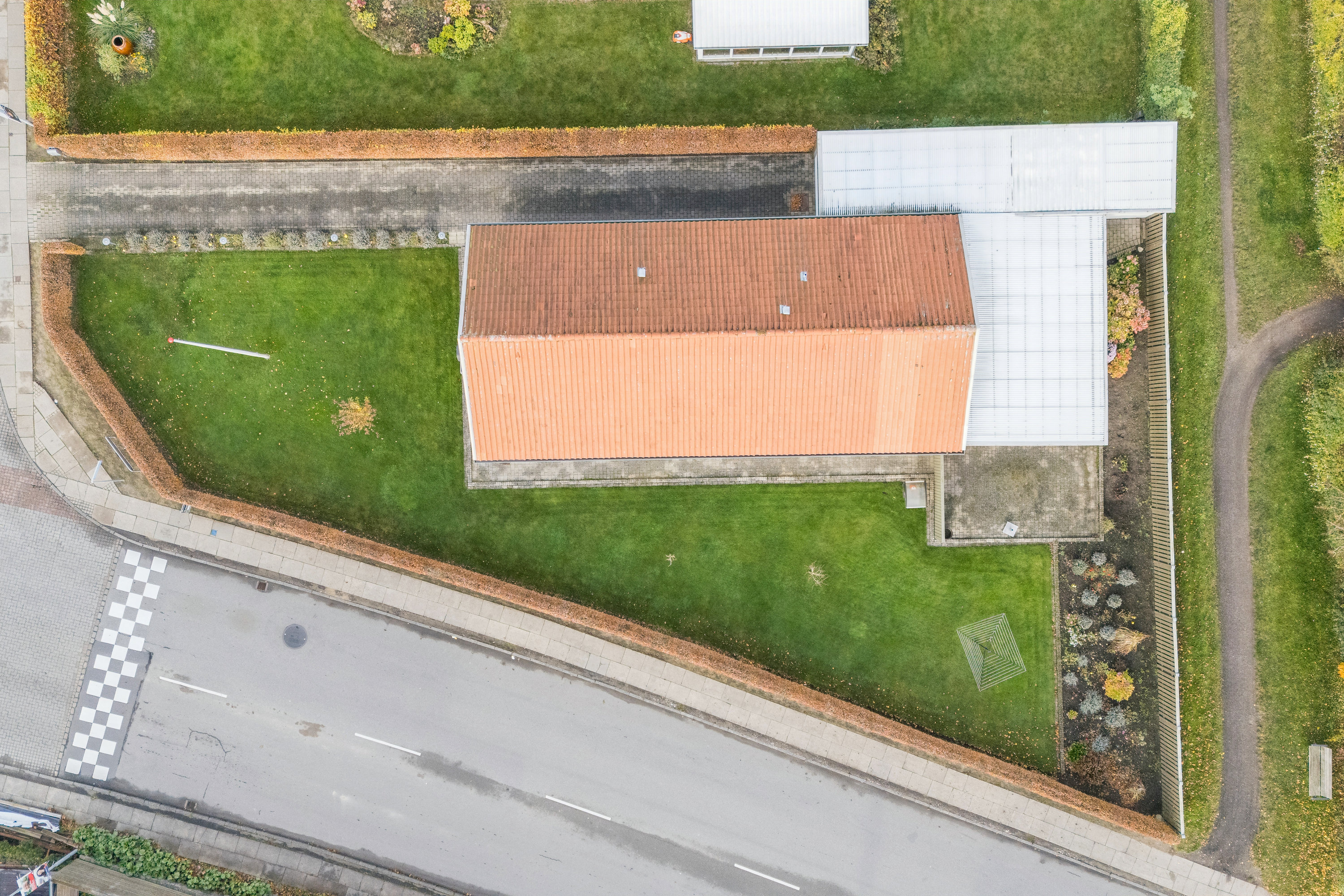 Fremhævet luftfoto billede i fuldskærmstilstand. Billede af Tarupvej 127, Snestrup, 5210 Odense NV