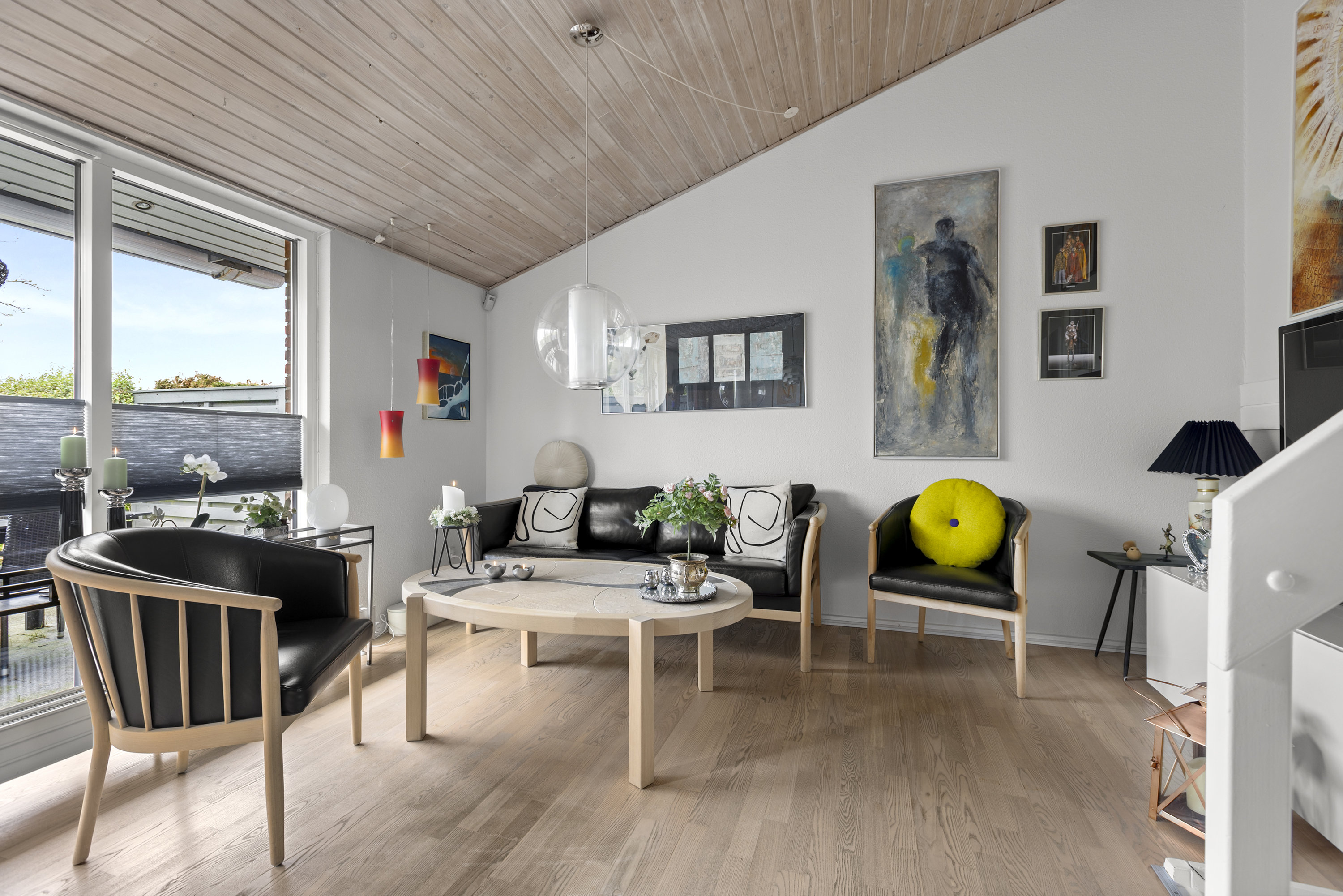 Fremhævet stue billede i fuldskærmstilstand. Billede af Koldingvej 21, 4200 Slagelse