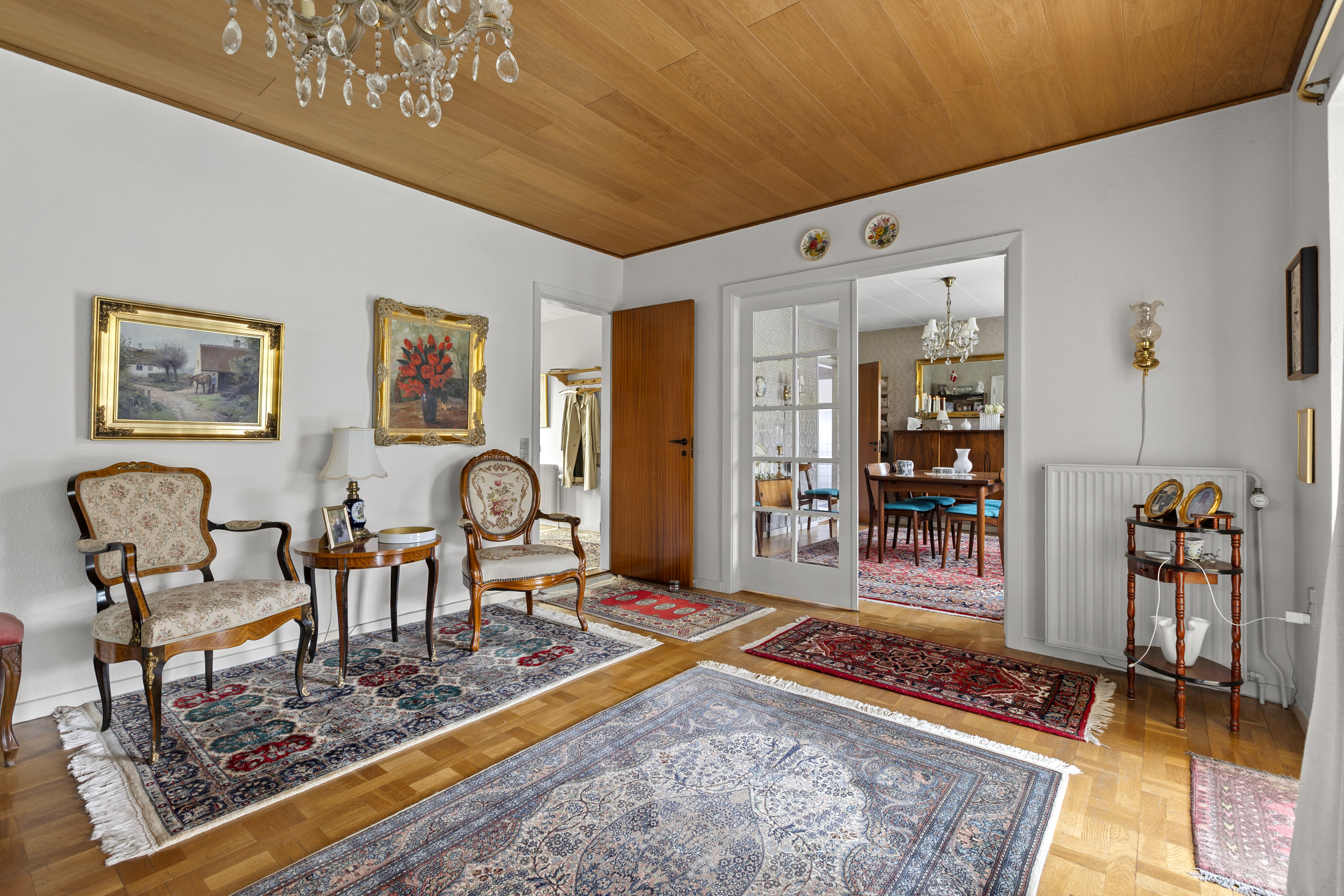 Fremhævet stue billede i fuldskærmstilstand. Billede af Lillevangsparken 13, 4200 Slagelse