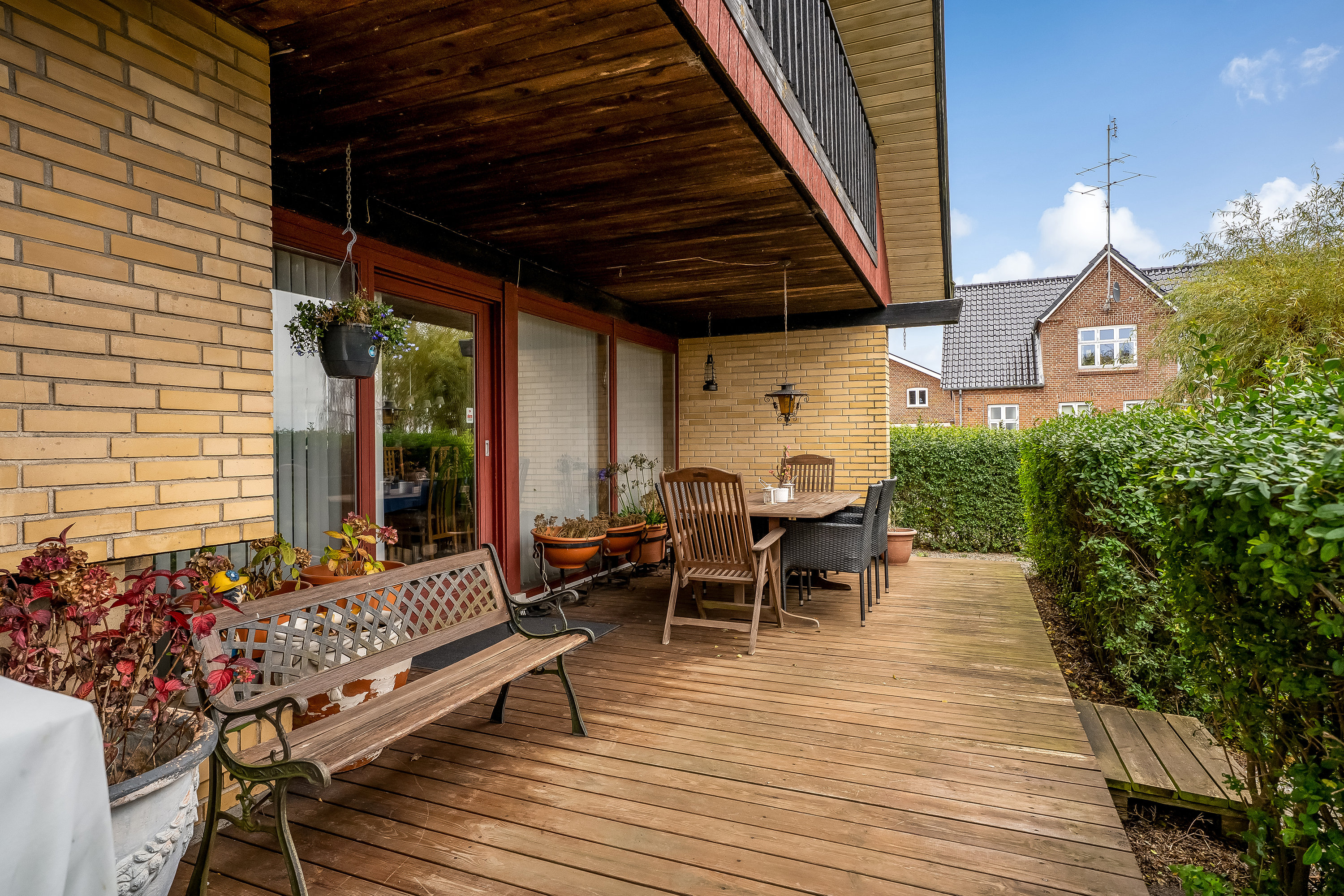 Fremhævet terrasse billede i fuldskærmstilstand. Billede af Øster Nordlundevej 9A, 4900 Nakskov